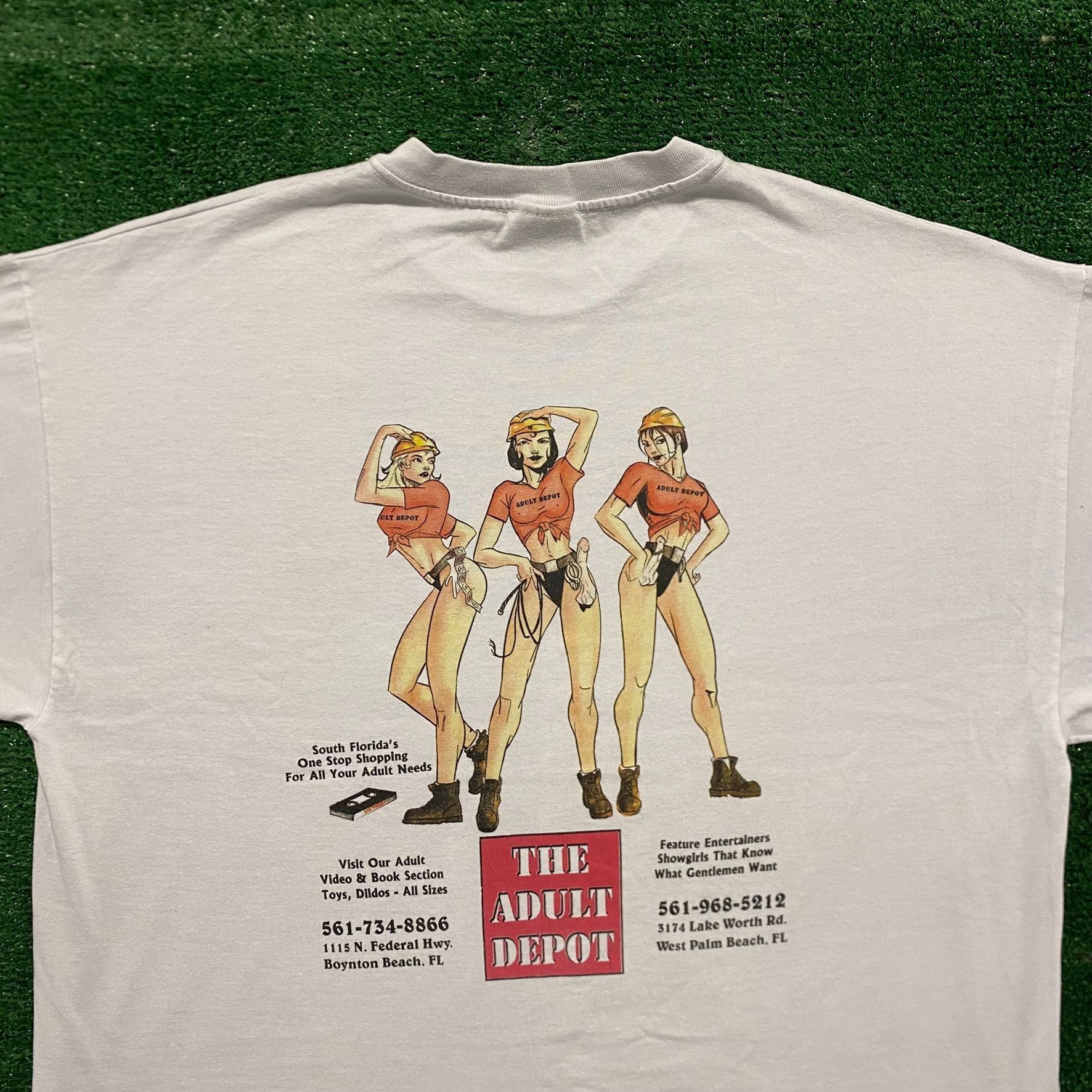 Streetwear × Vintage XXX Adult Sex Toys Vintage 90s Vulgar T
