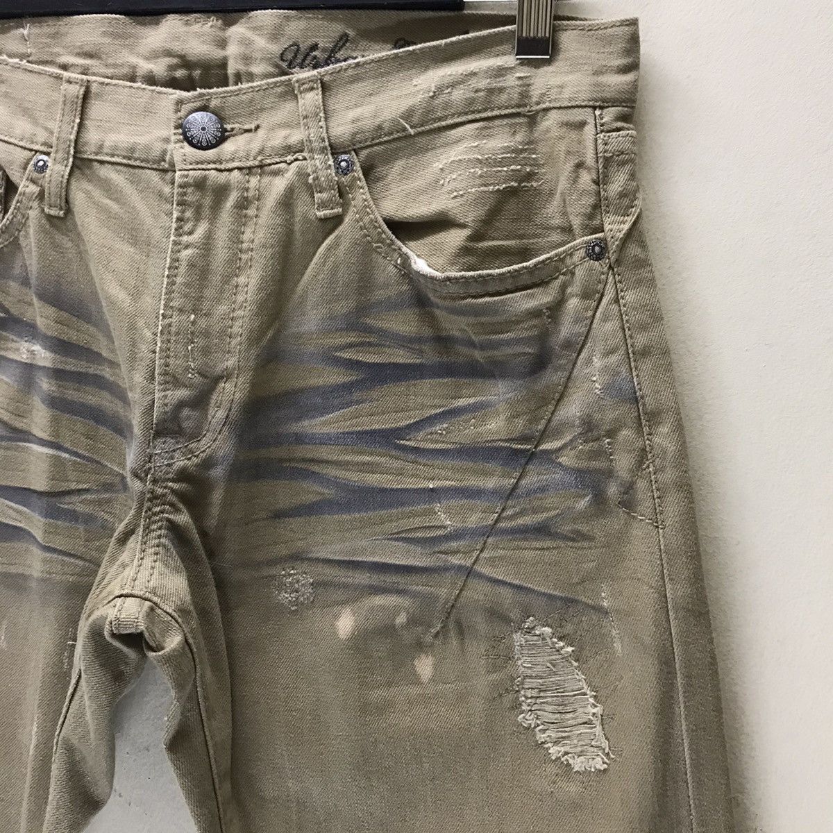 Japanese Brand URBAN CRAFT Denim Clawmark Jeans Size US 33 - 5 Thumbnail