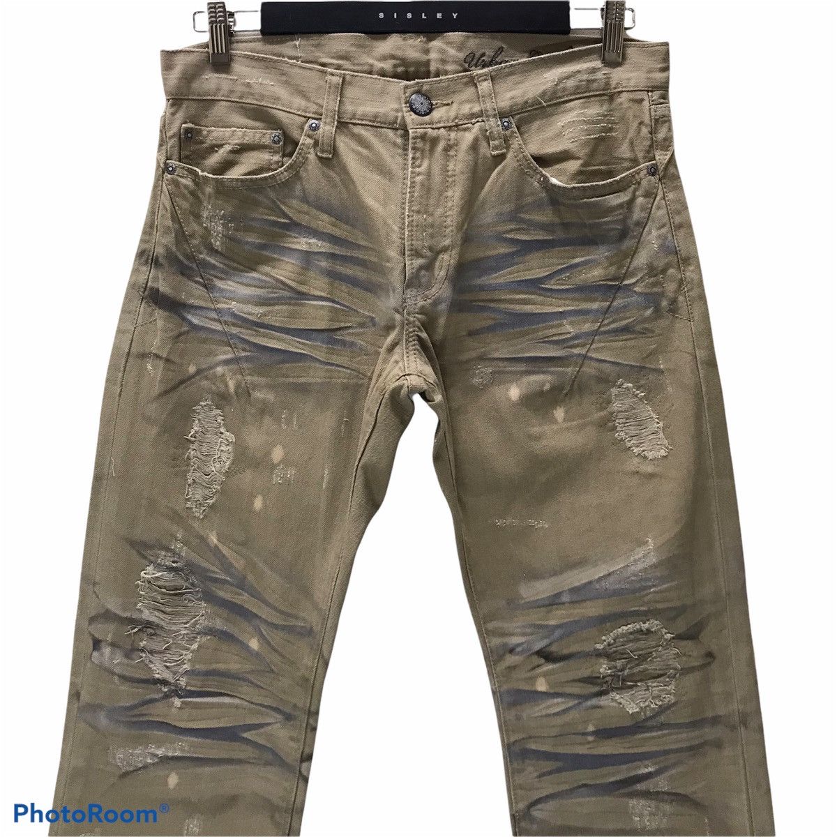 Japanese Brand URBAN CRAFT Denim Clawmark Jeans Size US 33 - 3 Thumbnail