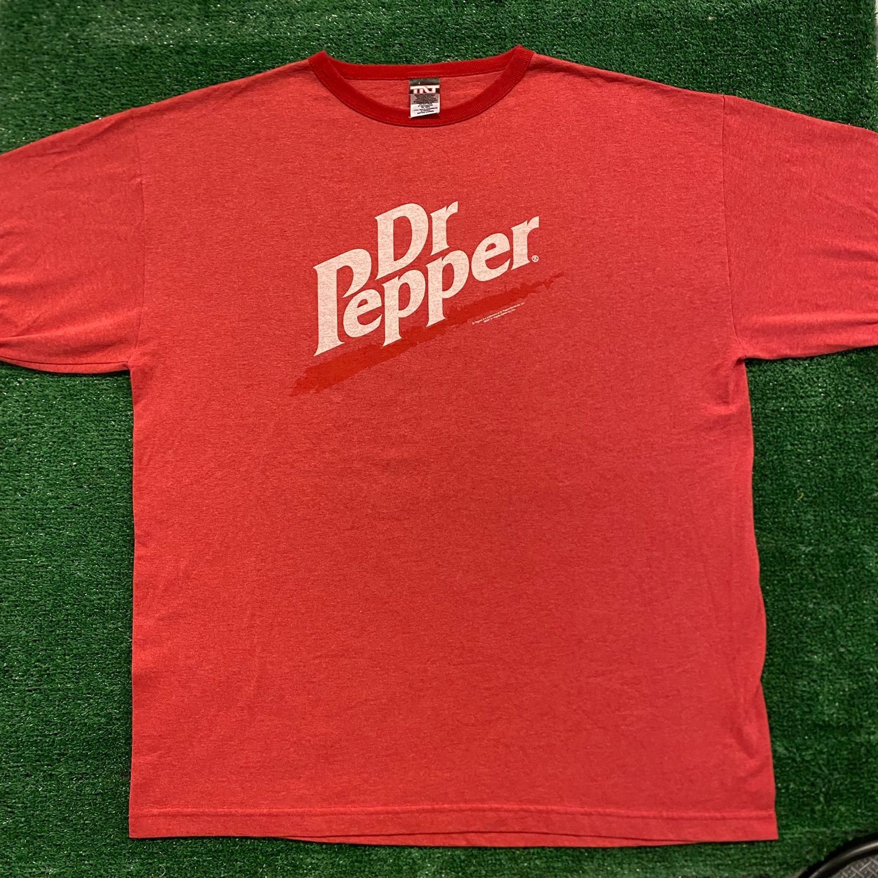 Junk Food Dr. Pepper Vintage Soda Junk Food Ringer T-Shirt Size US XL / EU 56 / 4 - 1 Thumbnail