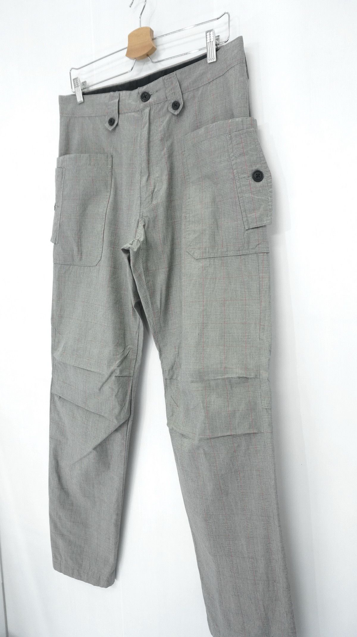 Paul Smith × R.Newbold R. NEWBOLD Side Pocket Glen Plaid Casual Pants Size US 32 / EU 48 - 1 Thumbnail