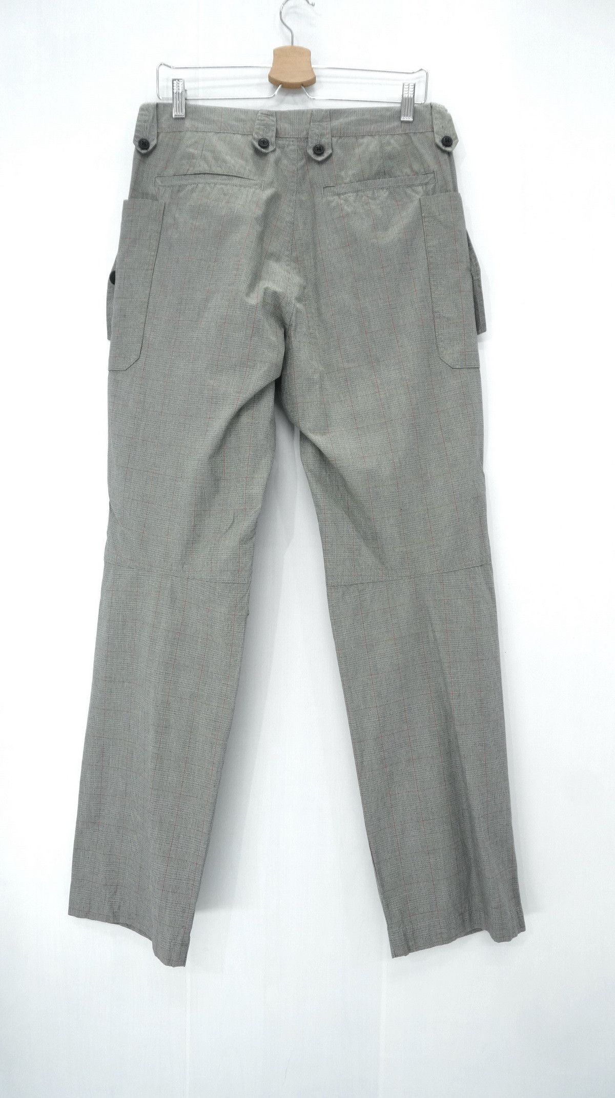 Paul Smith × R.Newbold R. NEWBOLD Side Pocket Glen Plaid Casual Pants Size US 32 / EU 48 - 2 Thumbnail