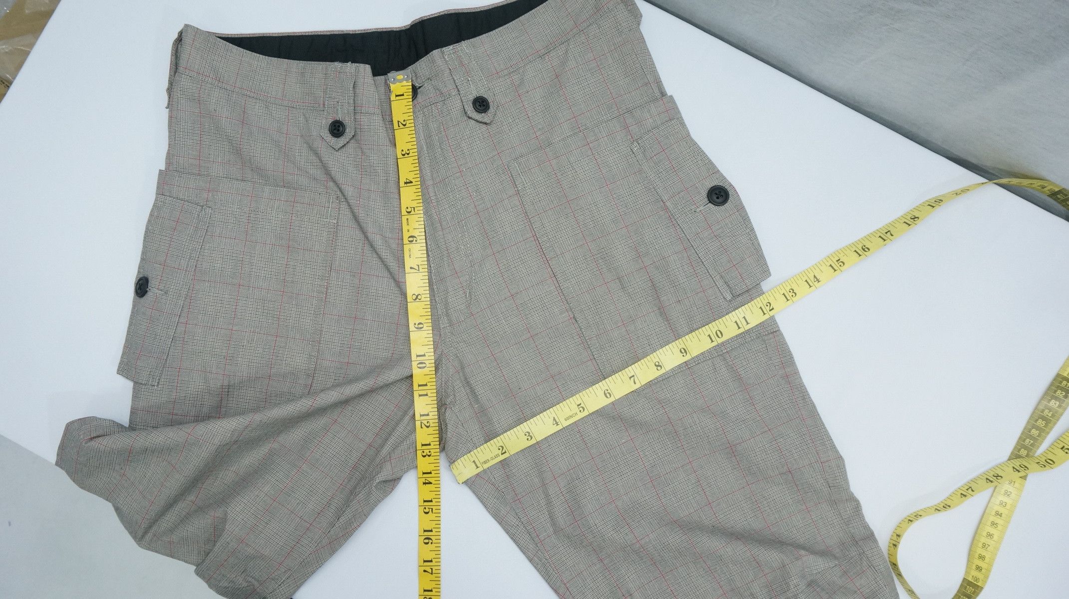 Paul Smith × R.Newbold R. NEWBOLD Side Pocket Glen Plaid Casual Pants Size US 32 / EU 48 - 19 Thumbnail