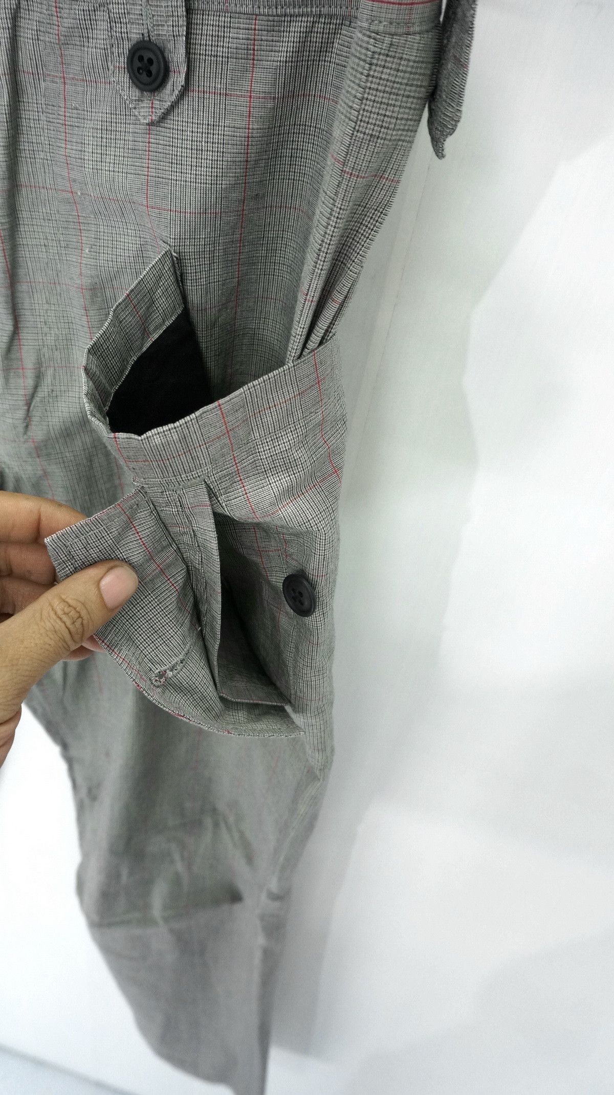 Paul Smith × R.Newbold R. NEWBOLD Side Pocket Glen Plaid Casual Pants Size US 32 / EU 48 - 12 Thumbnail
