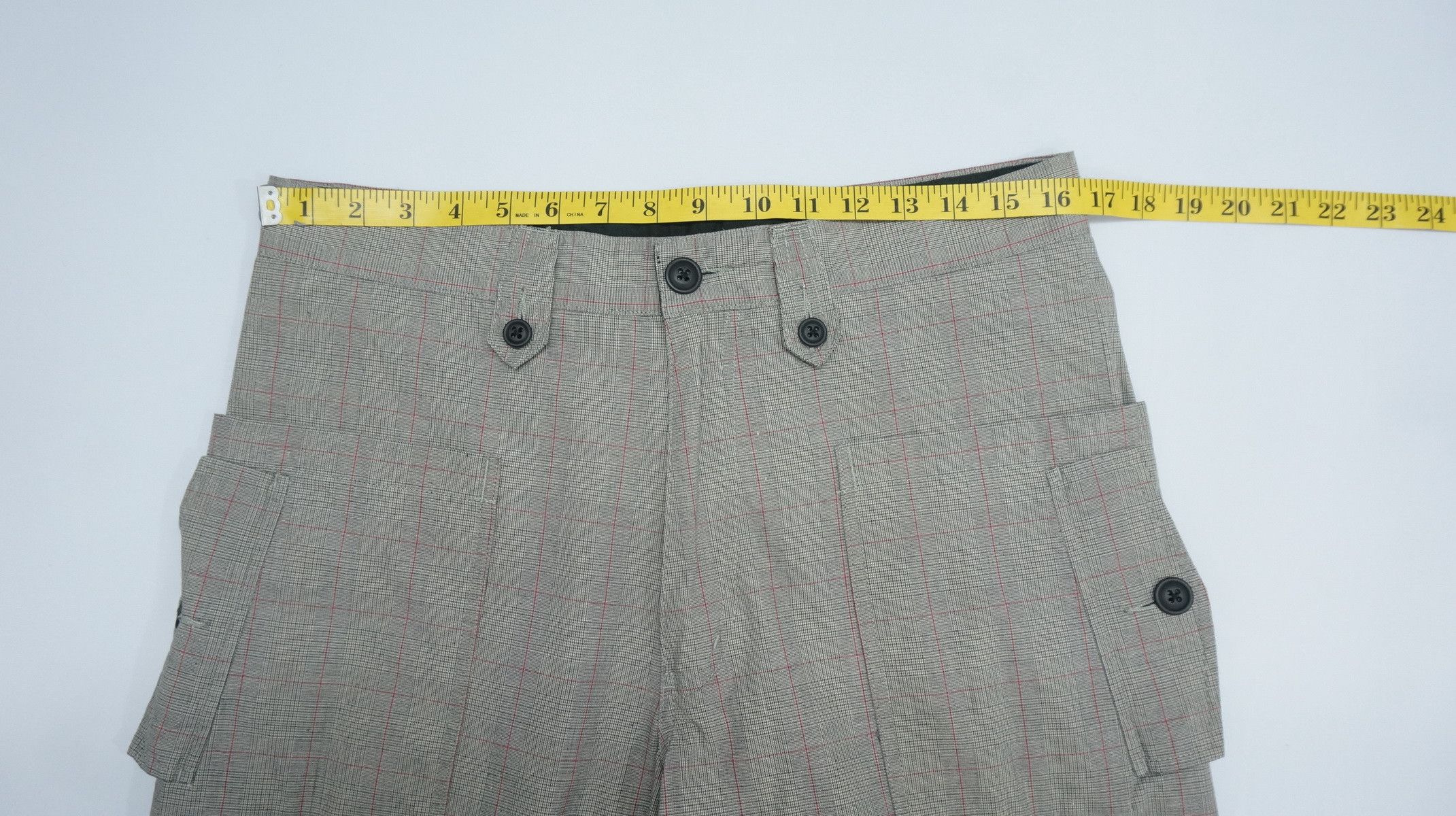 Paul Smith × R.Newbold R. NEWBOLD Side Pocket Glen Plaid Casual Pants Size US 32 / EU 48 - 17 Thumbnail