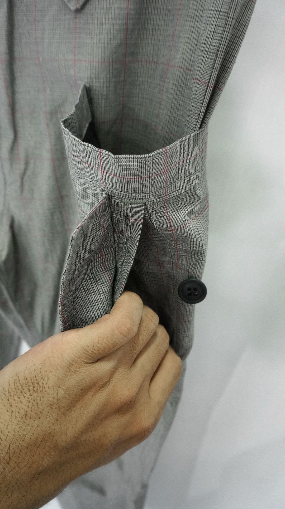 Paul Smith × R.Newbold R. NEWBOLD Side Pocket Glen Plaid Casual Pants Size US 32 / EU 48 - 11 Thumbnail