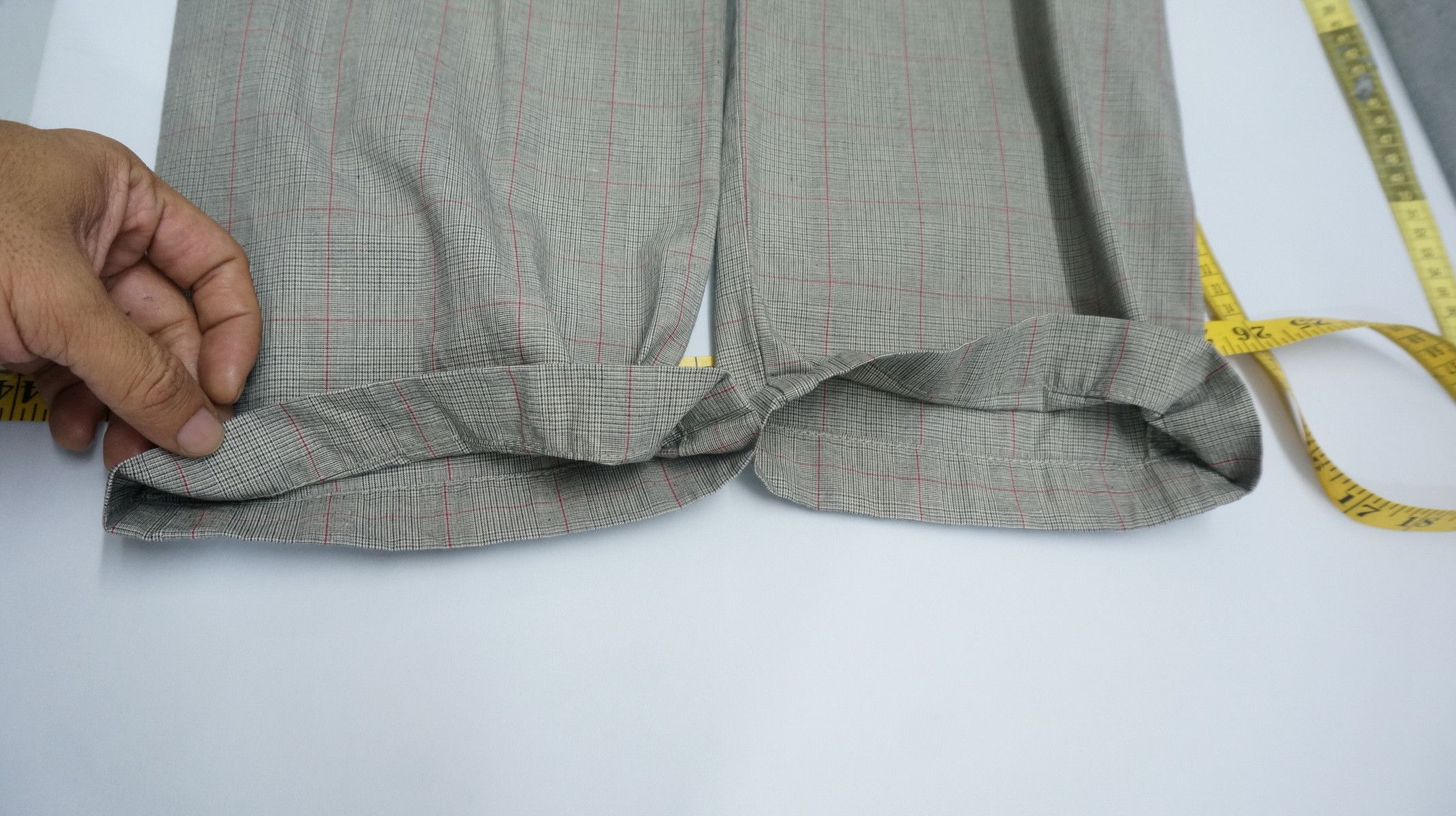 Paul Smith × R.Newbold R. NEWBOLD Side Pocket Glen Plaid Casual Pants Size US 32 / EU 48 - 22 Thumbnail