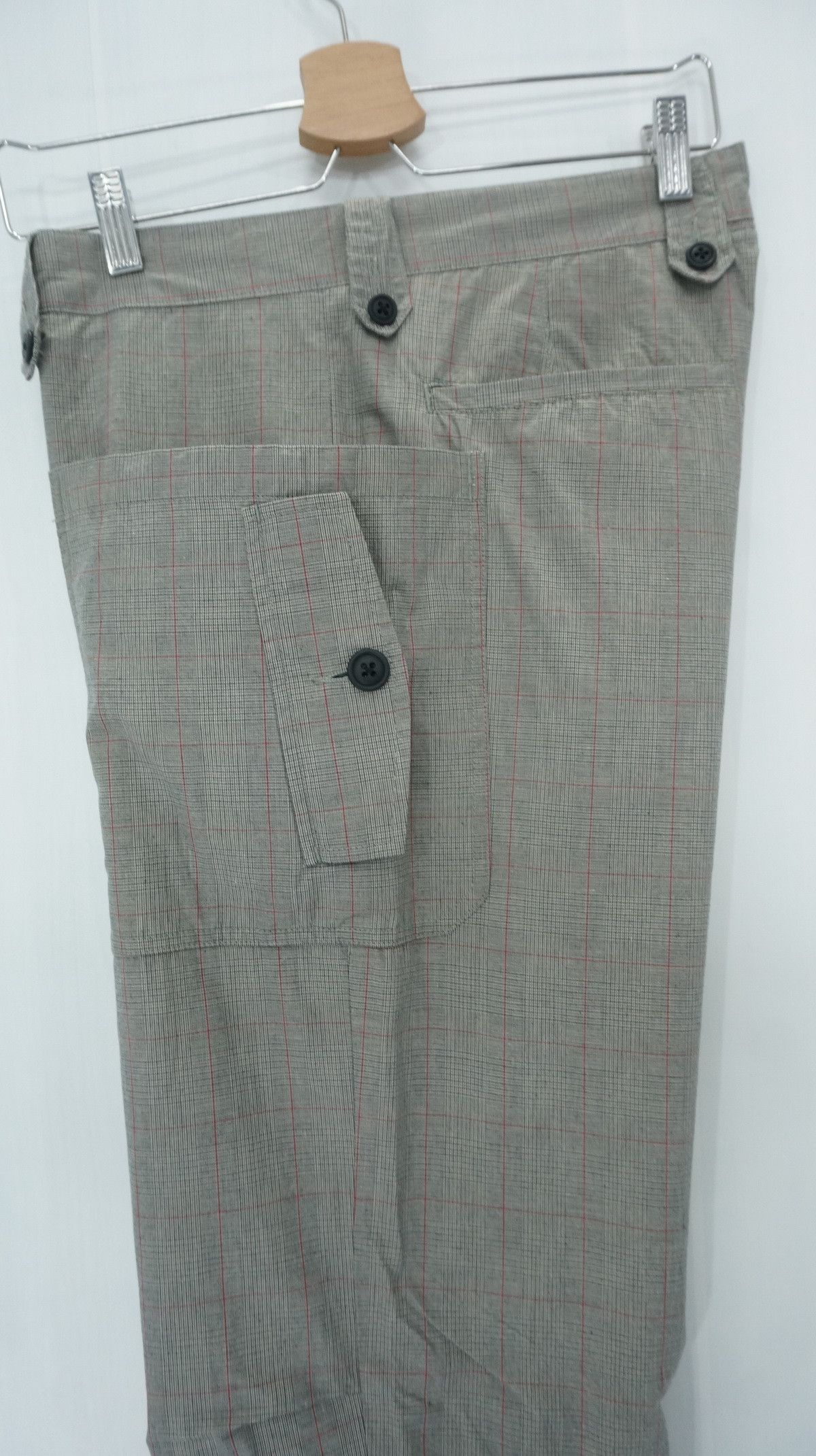 Paul Smith × R.Newbold R. NEWBOLD Side Pocket Glen Plaid Casual Pants Size US 32 / EU 48 - 13 Thumbnail