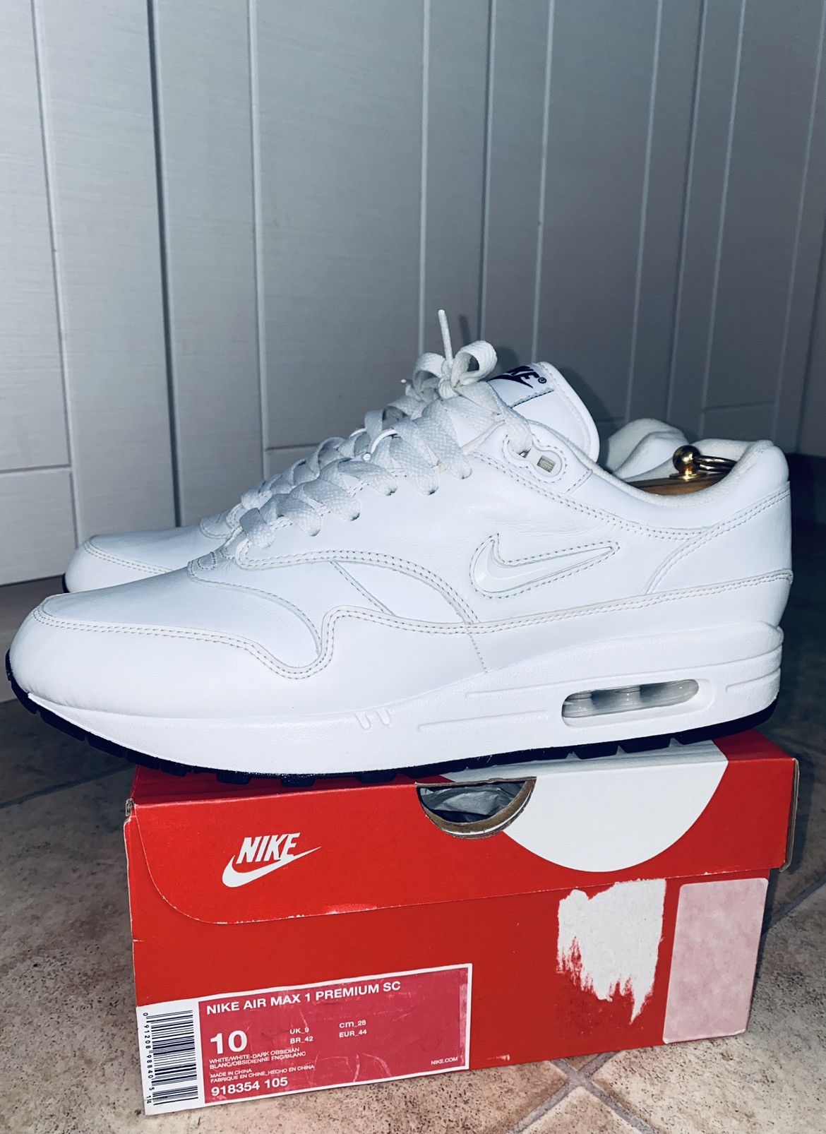 Leather × Nike × atmos NikeLab Air Max 1 Prm Jewel Clot Parra Size US 10 / EU 43 - 4 Thumbnail