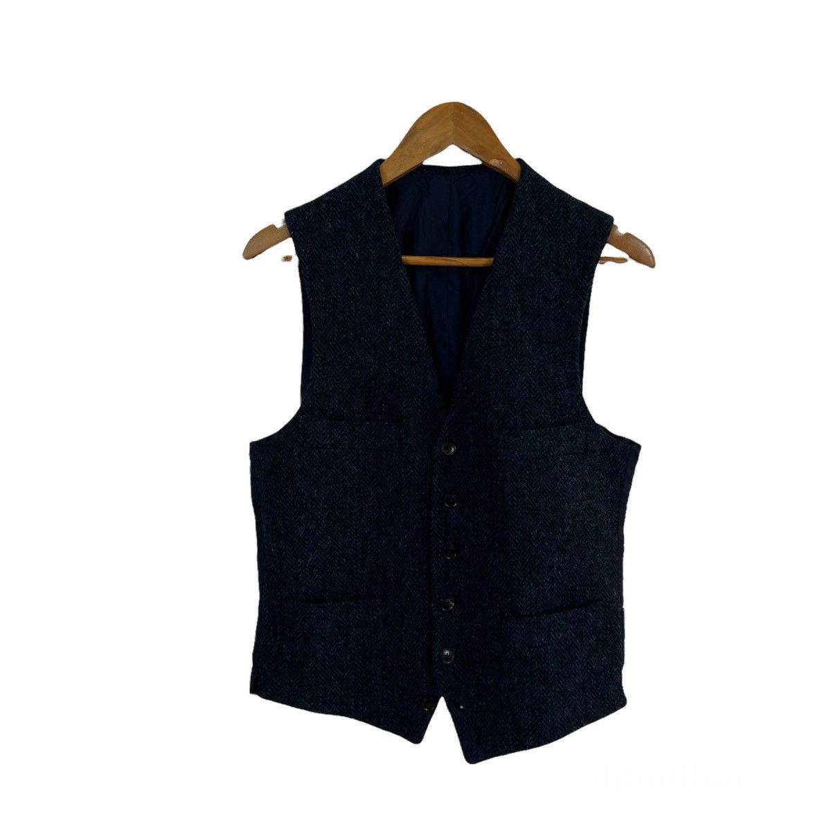 Harris Tweed VINTAGE HARRIS TWEED JAPAN WOOL VEST UTILITY CASUAL Size US M / EU 48-50 / 2 - 1 Thumbnail