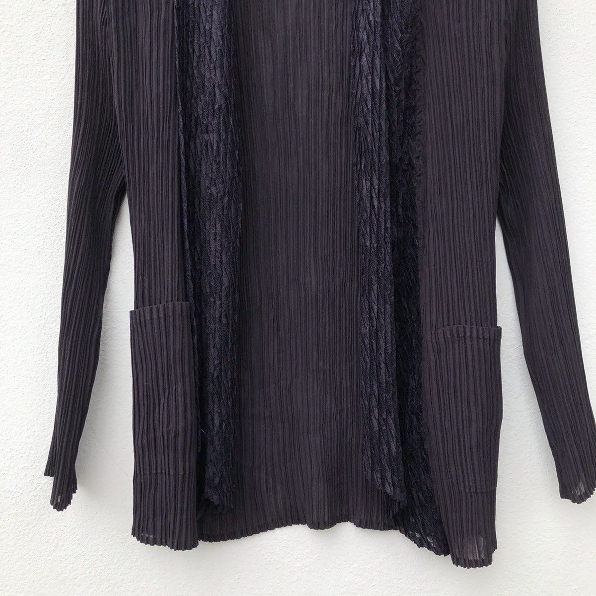 Japanese Brand T-PLEATS COLLECTIONS CARDIGAN INSPIRED BY ISSEY MIYAKE Size US S / EU 44-46 / 1 - 3 Thumbnail