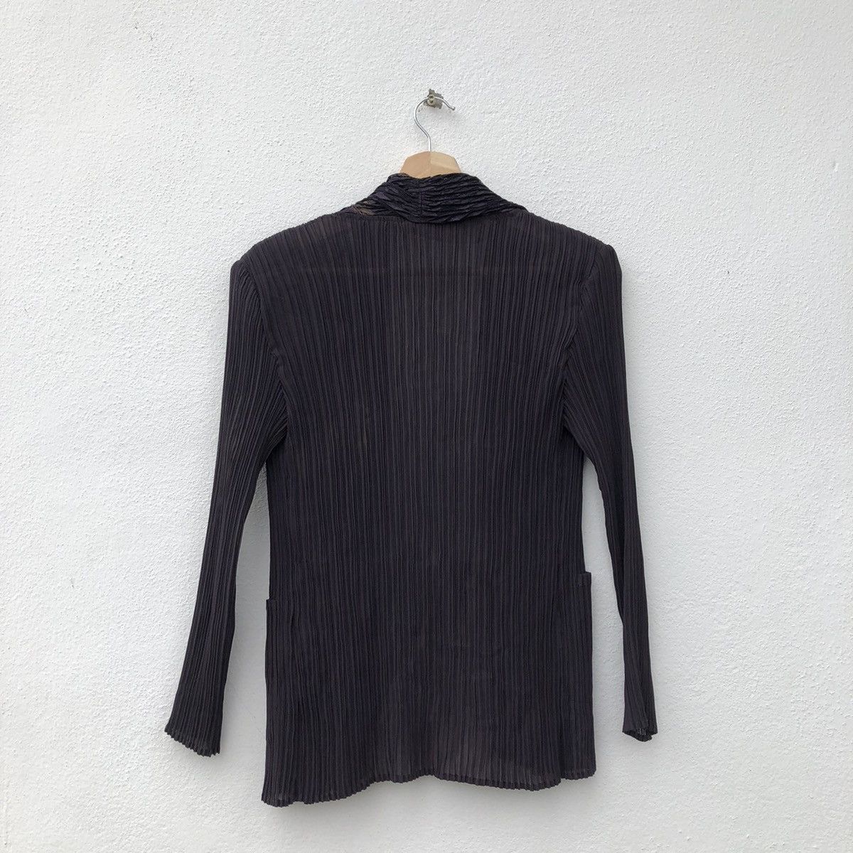 Japanese Brand T-PLEATS COLLECTIONS CARDIGAN INSPIRED BY ISSEY MIYAKE Size US S / EU 44-46 / 1 - 5 Thumbnail