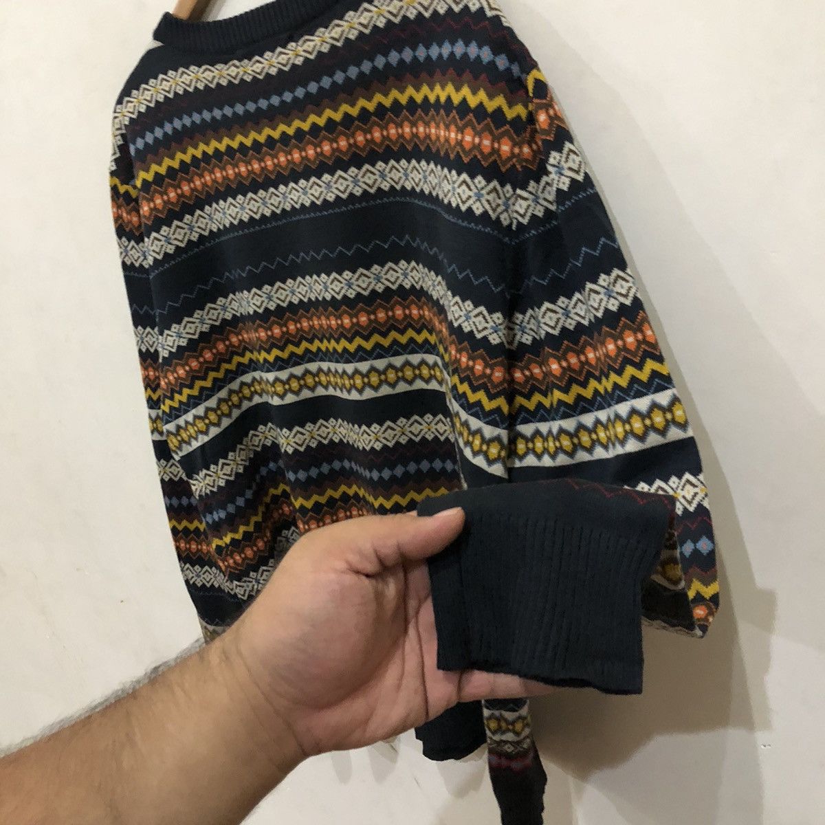 Japanese Brand Navajo Design Sweatshirt Meters/bonwe Inspired by Kapital Size US M / EU 48-50 / 2 - 7 Thumbnail