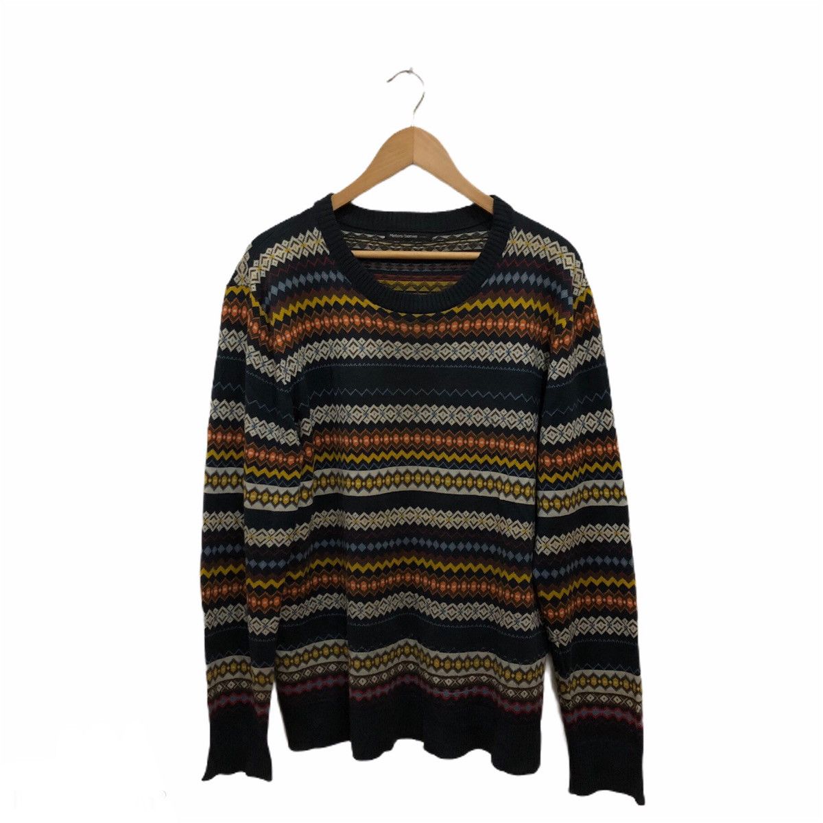 Japanese Brand Navajo Design Sweatshirt Meters/bonwe Inspired by Kapital Size US M / EU 48-50 / 2 - 1 Thumbnail