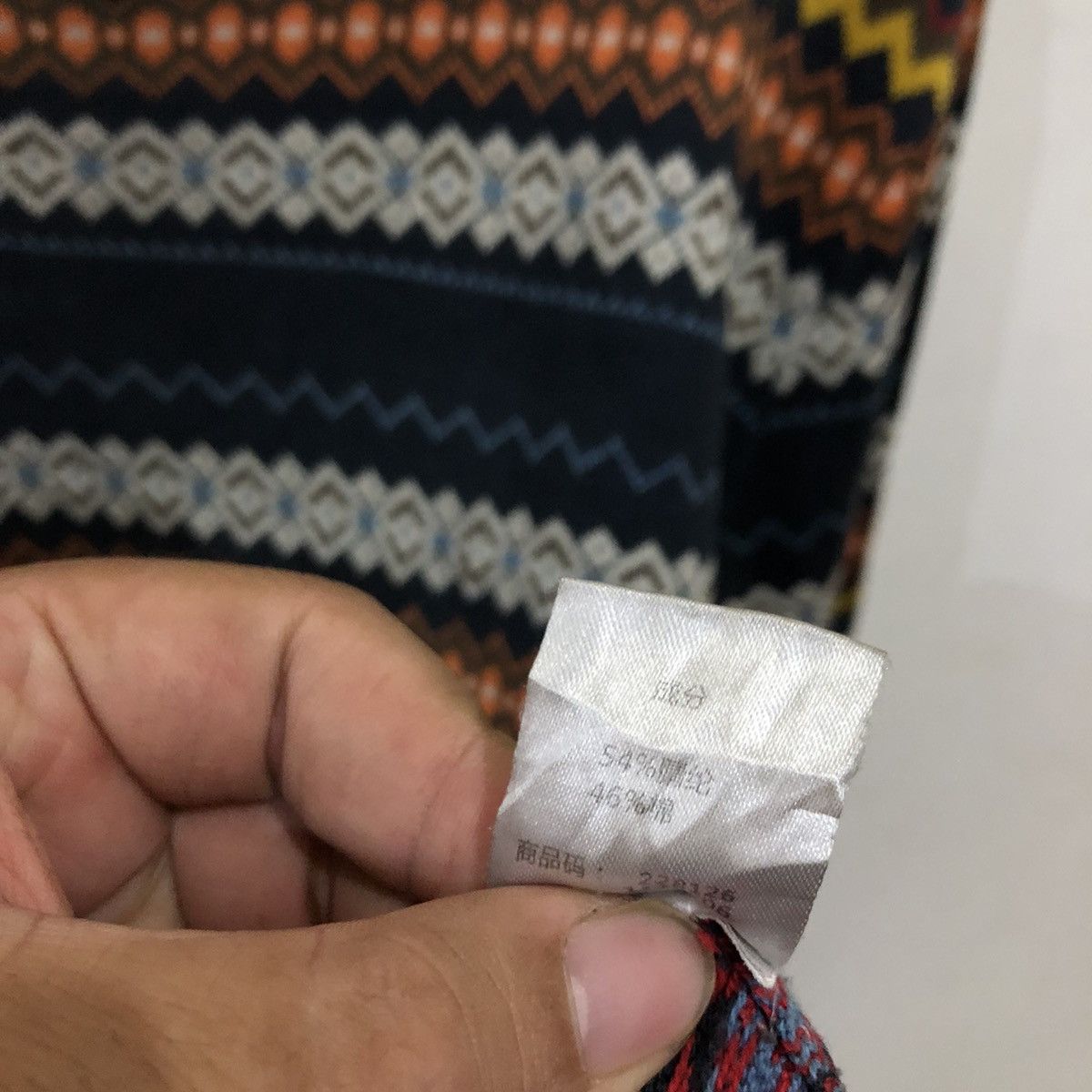 Japanese Brand Navajo Design Sweatshirt Meters/bonwe Inspired by Kapital Size US M / EU 48-50 / 2 - 9 Thumbnail