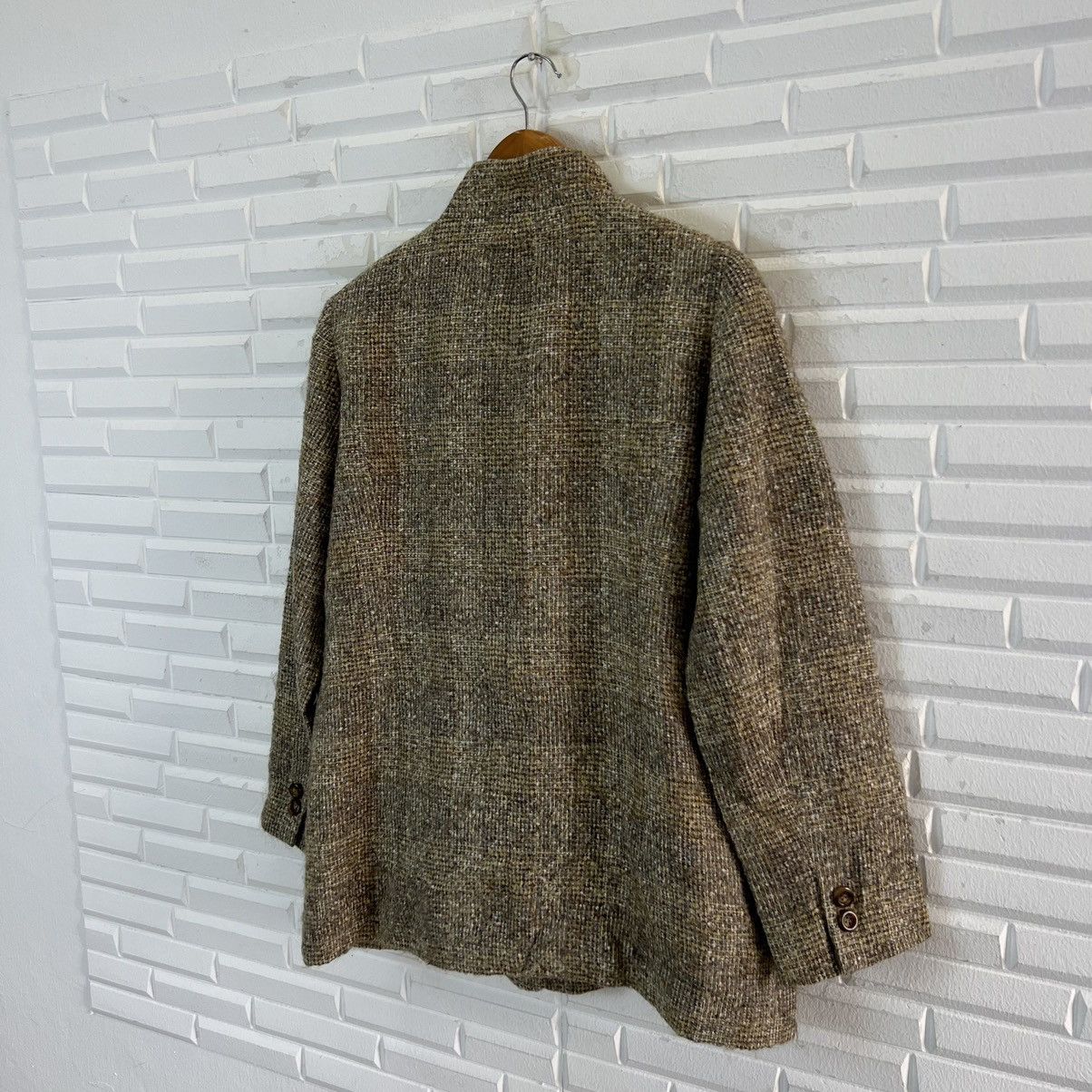 Japanese Brand VINTAGE VIYELLA TWEED WOOL JACKET Size US M / EU 48-50 / 2 - 10 Thumbnail