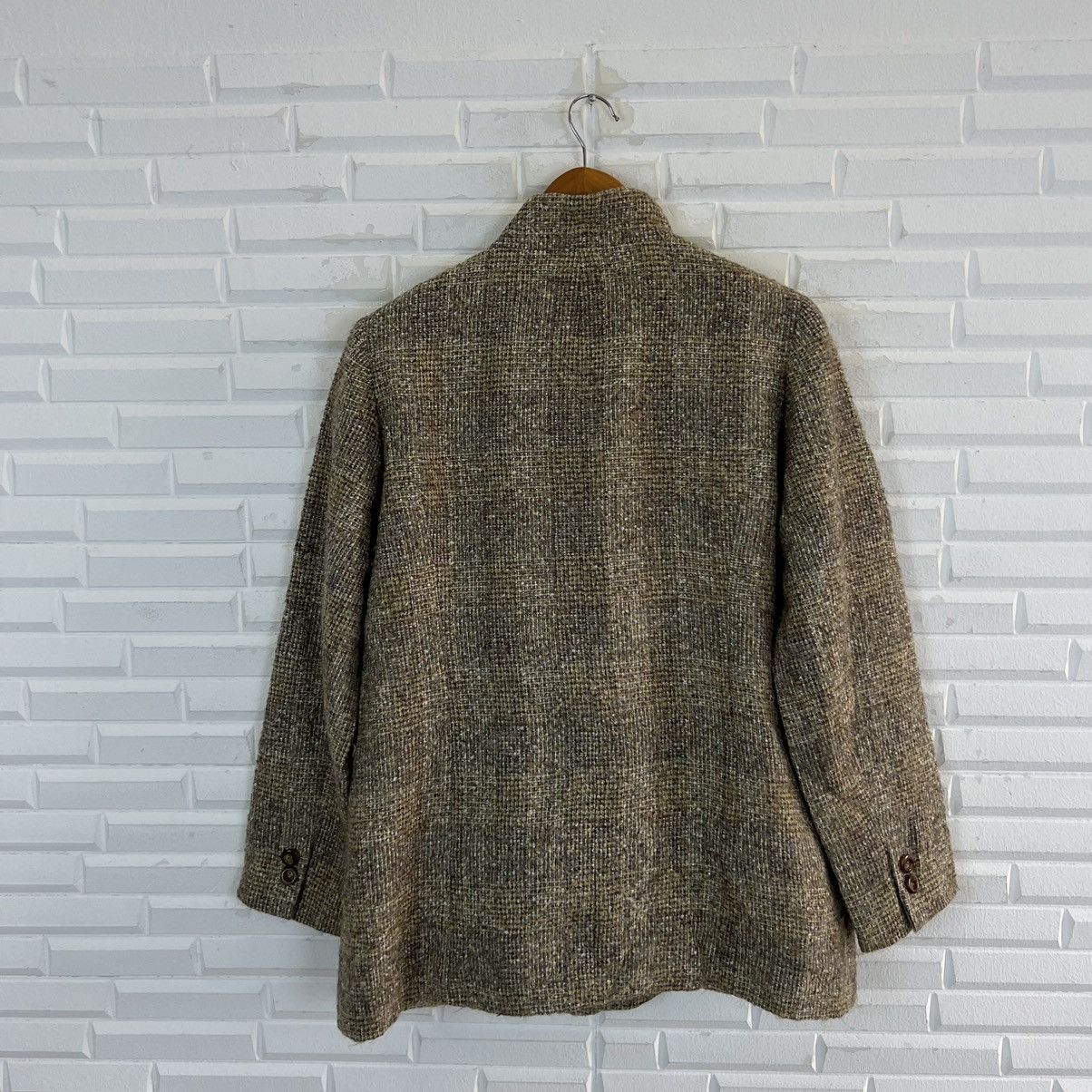 Japanese Brand VINTAGE VIYELLA TWEED WOOL JACKET Size US M / EU 48-50 / 2 - 9 Thumbnail