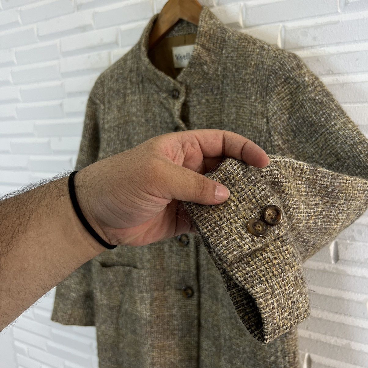 Japanese Brand VINTAGE VIYELLA TWEED WOOL JACKET Size US M / EU 48-50 / 2 - 7 Thumbnail