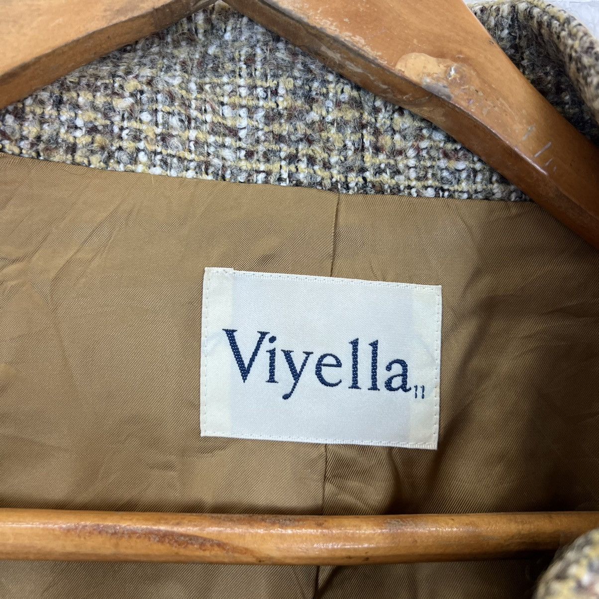 Japanese Brand VINTAGE VIYELLA TWEED WOOL JACKET Size US M / EU 48-50 / 2 - 12 Thumbnail