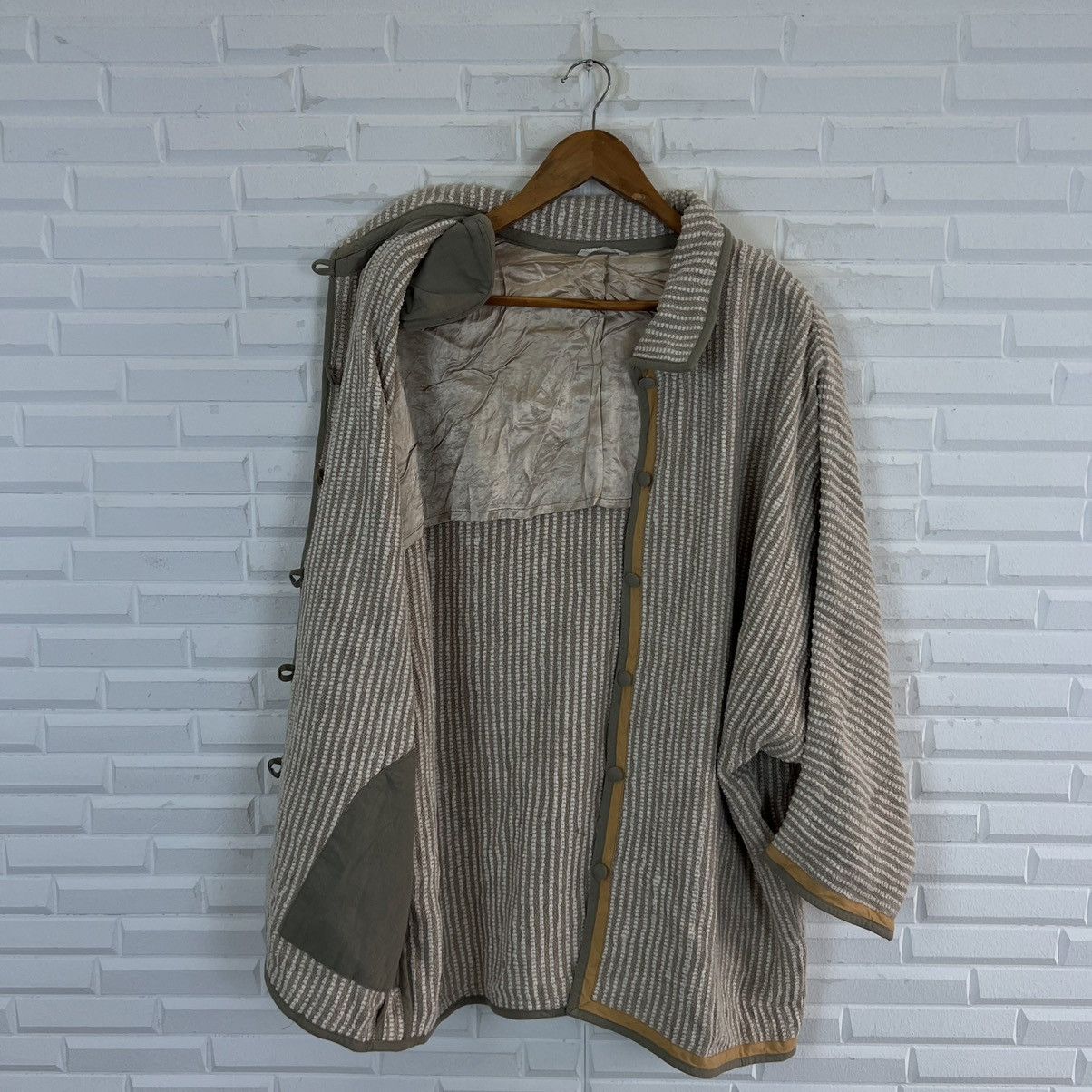 Vintage VINTAGE ANNIKKI KARVINEN FINLAND TWEED JACKET Size US L / EU 52-54 / 3 - 12 Thumbnail