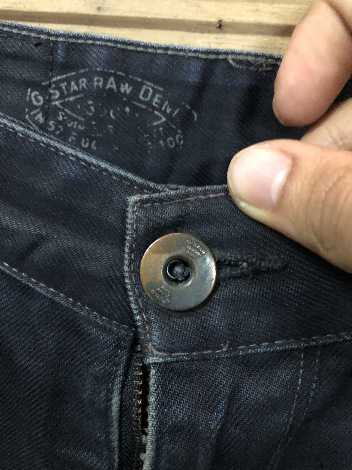 G-Star G Star Raw Denim 3301 Unique Curve Jeans Size US 31 - 6 Thumbnail