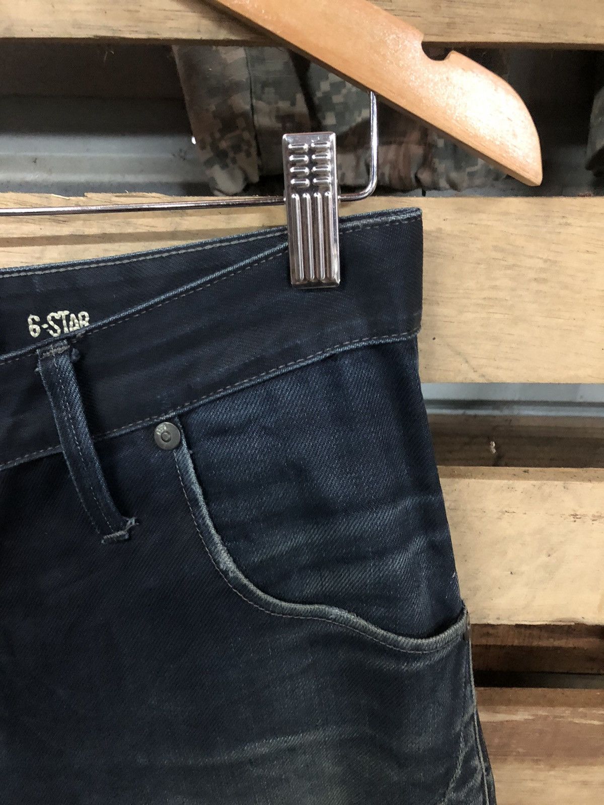 G-Star G Star Raw Denim 3301 Unique Curve Jeans Size US 31 - 3 Thumbnail