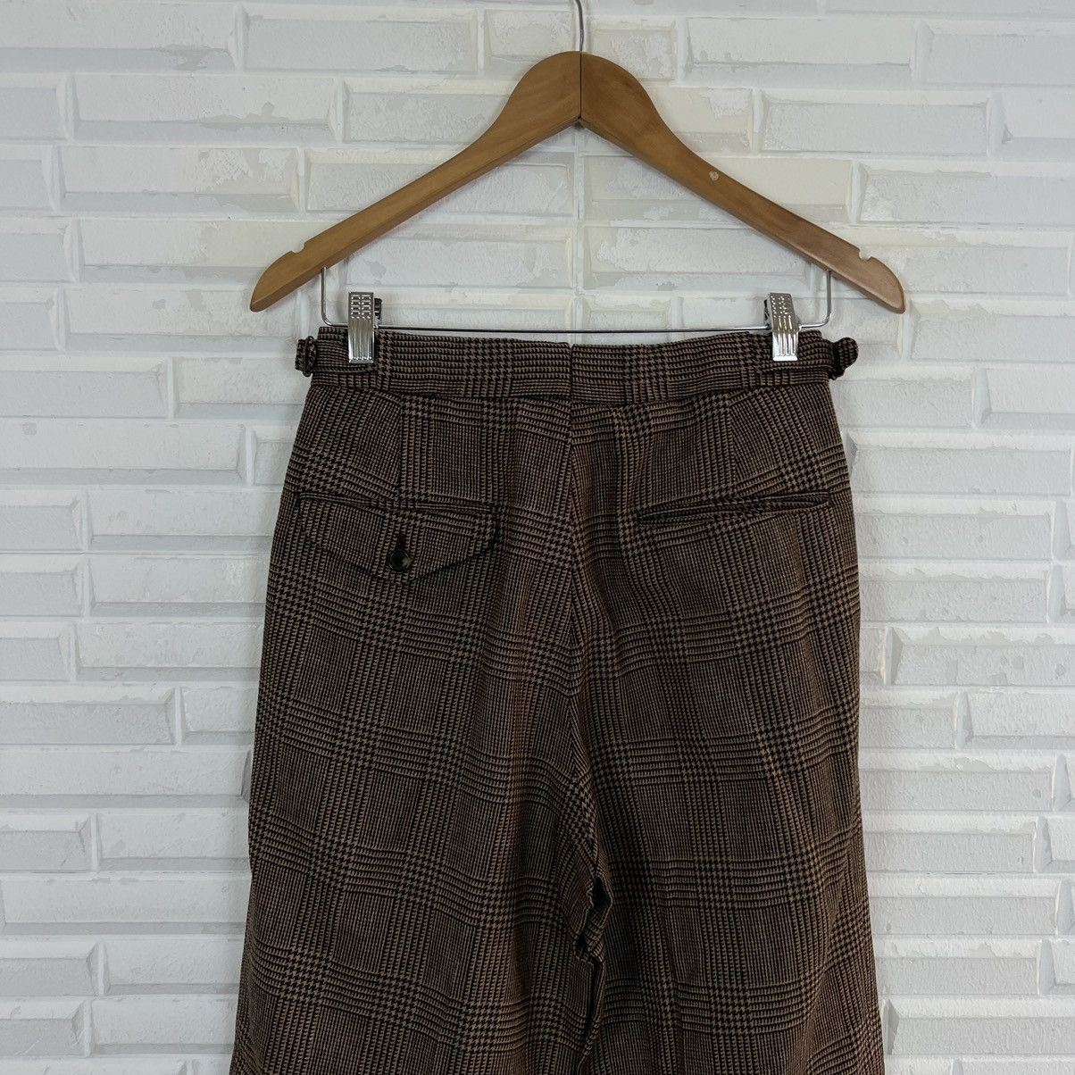 Japanese Brand VINTAGE RALPH LAUREN TARTAN DESIGN CHECKED PANTS Size US 26 / EU 42 - 7 Thumbnail