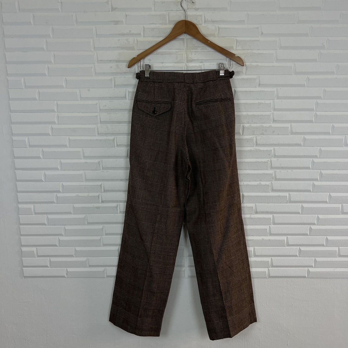 Japanese Brand VINTAGE RALPH LAUREN TARTAN DESIGN CHECKED PANTS Size US 26 / EU 42 - 6 Thumbnail