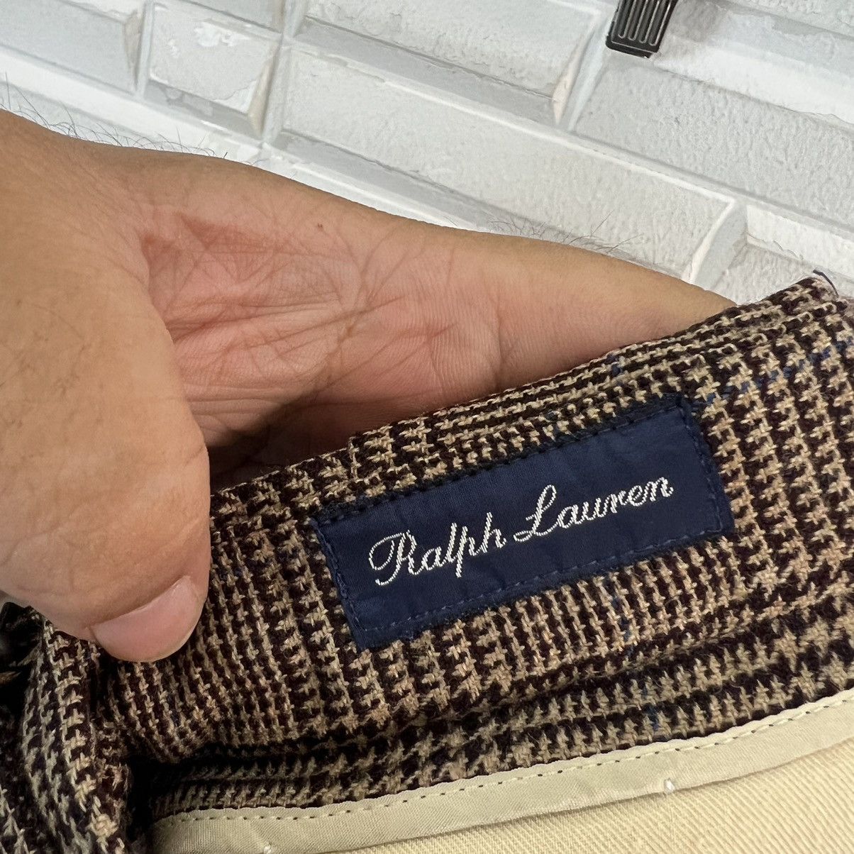 Japanese Brand VINTAGE RALPH LAUREN TARTAN DESIGN CHECKED PANTS Size US 26 / EU 42 - 9 Thumbnail