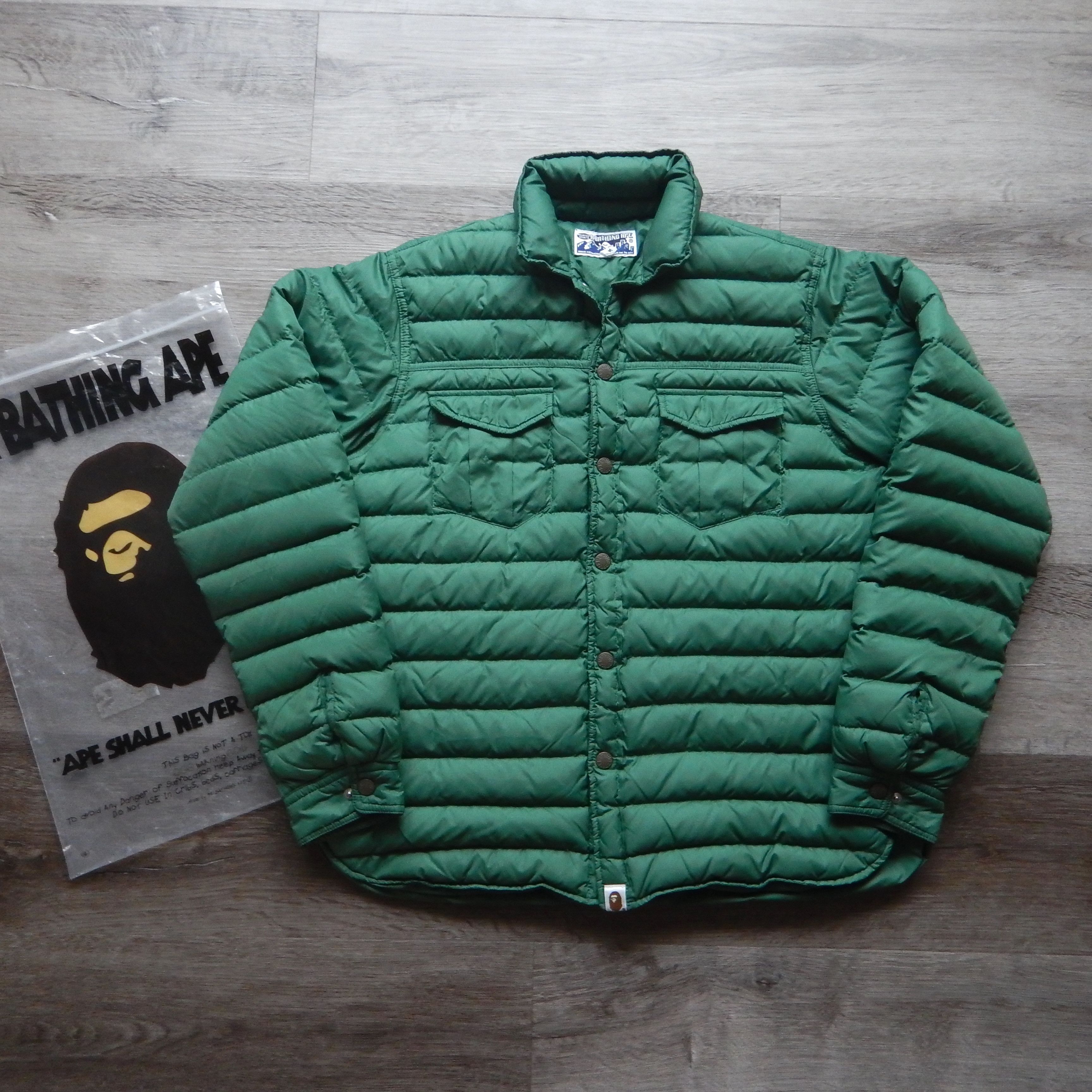 Bape Bape Pertex Microlight Down Fill Puffer Jacket Size US M / EU 48-50 / 2 - 1 Thumbnail