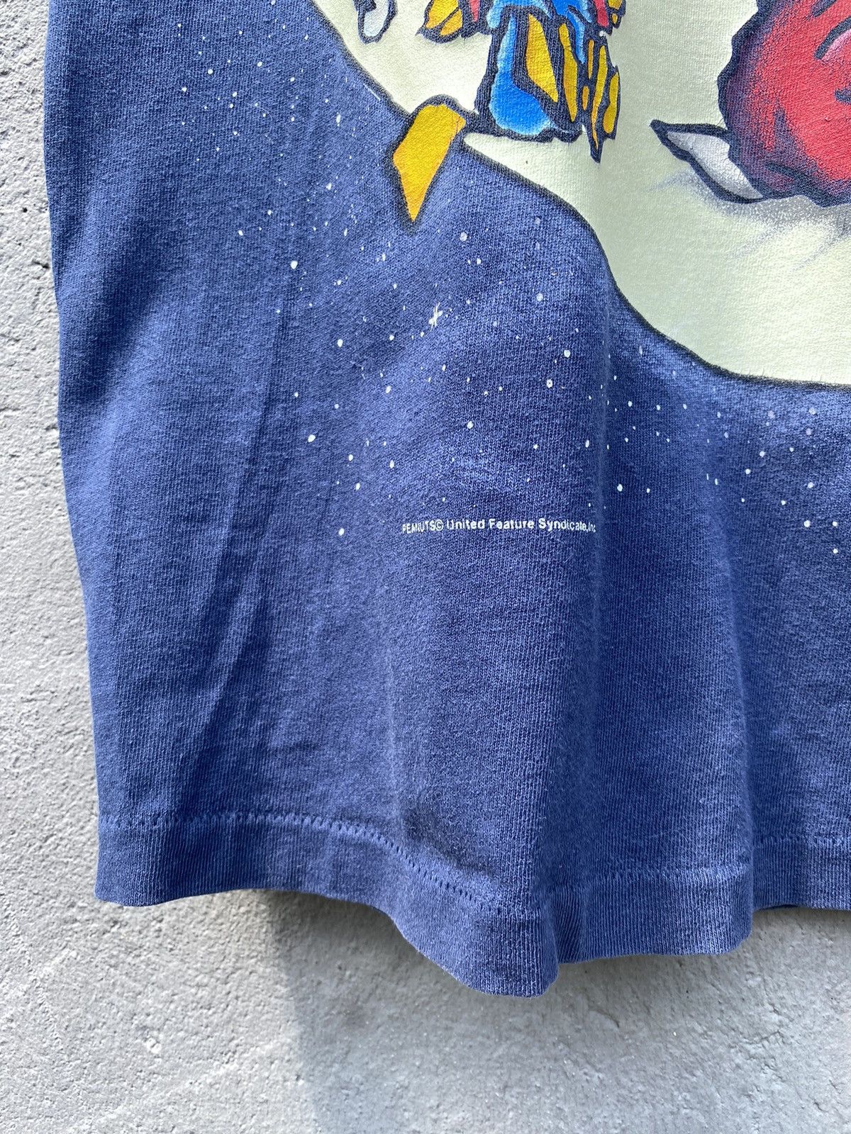 Peanuts Vintage 1990 PEANUTS Cartoon United Feature Syndicate Tee Size US M / EU 48-50 / 2 - 6 Thumbnail