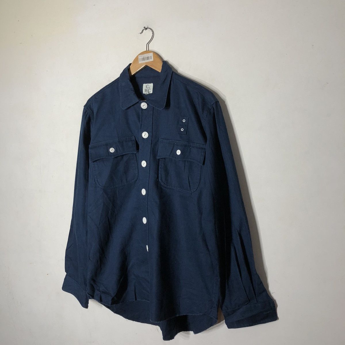 Japanese Brand Vintage C.MC Worker Shirt Button Ups Multi Pocket Size US XL / EU 56 / 4 - 8 Thumbnail