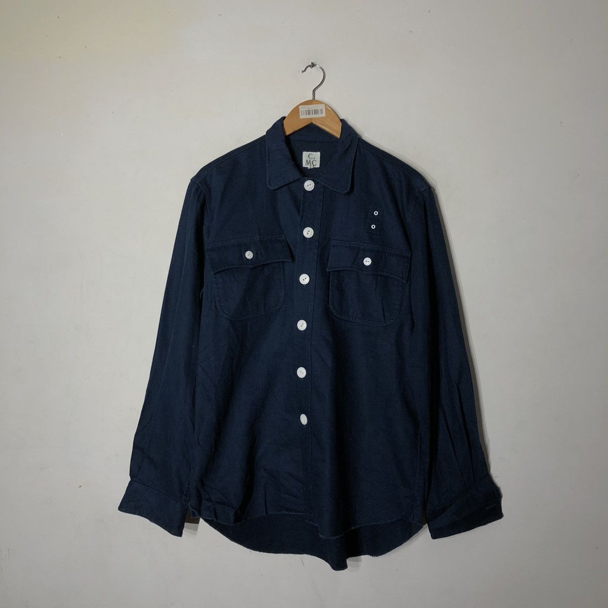 Japanese Brand Vintage C.MC Worker Shirt Button Ups Multi Pocket Size US XL / EU 56 / 4 - 7 Thumbnail