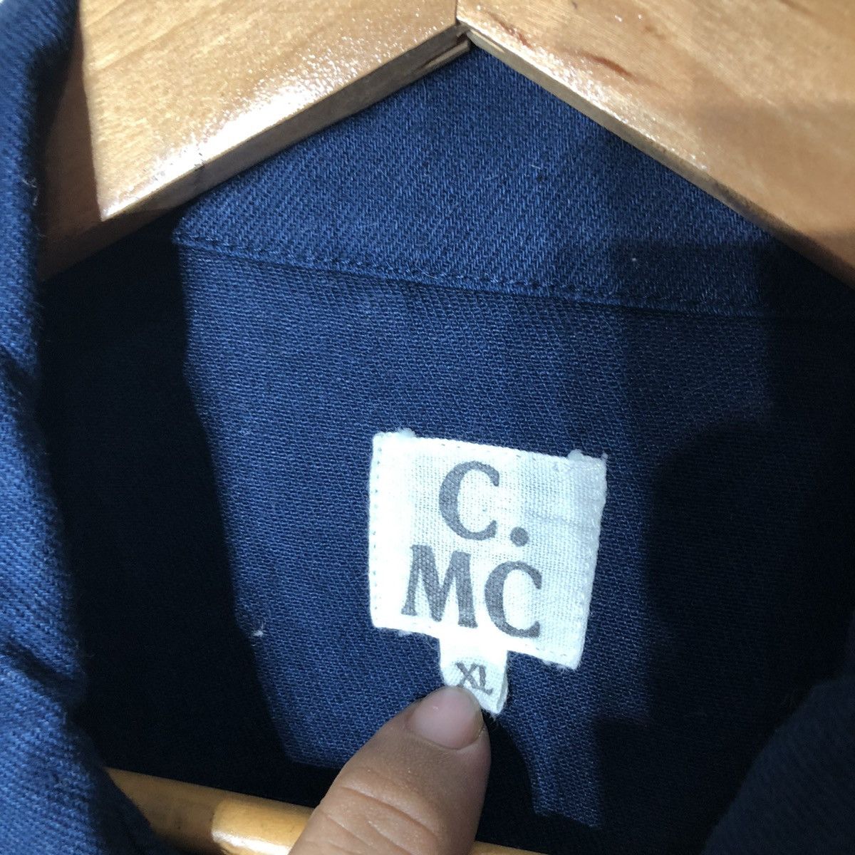 Japanese Brand Vintage C.MC Worker Shirt Button Ups Multi Pocket Size US XL / EU 56 / 4 - 2 Thumbnail