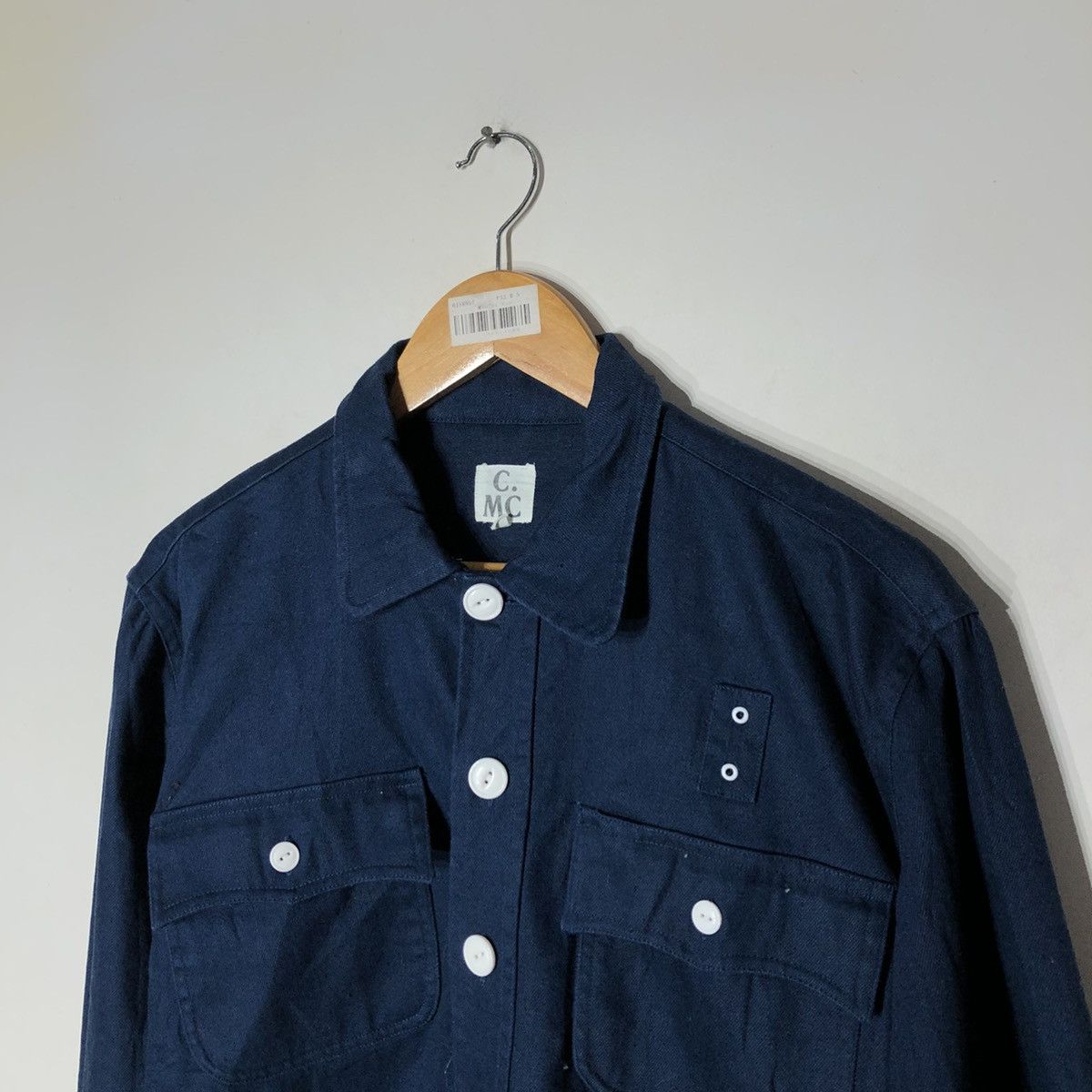 Japanese Brand Vintage C.MC Worker Shirt Button Ups Multi Pocket Size US XL / EU 56 / 4 - 10 Thumbnail