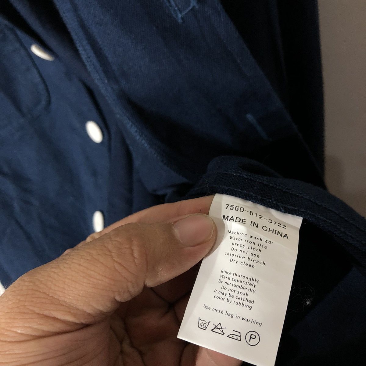 Japanese Brand Vintage C.MC Worker Shirt Button Ups Multi Pocket Size US XL / EU 56 / 4 - 4 Thumbnail