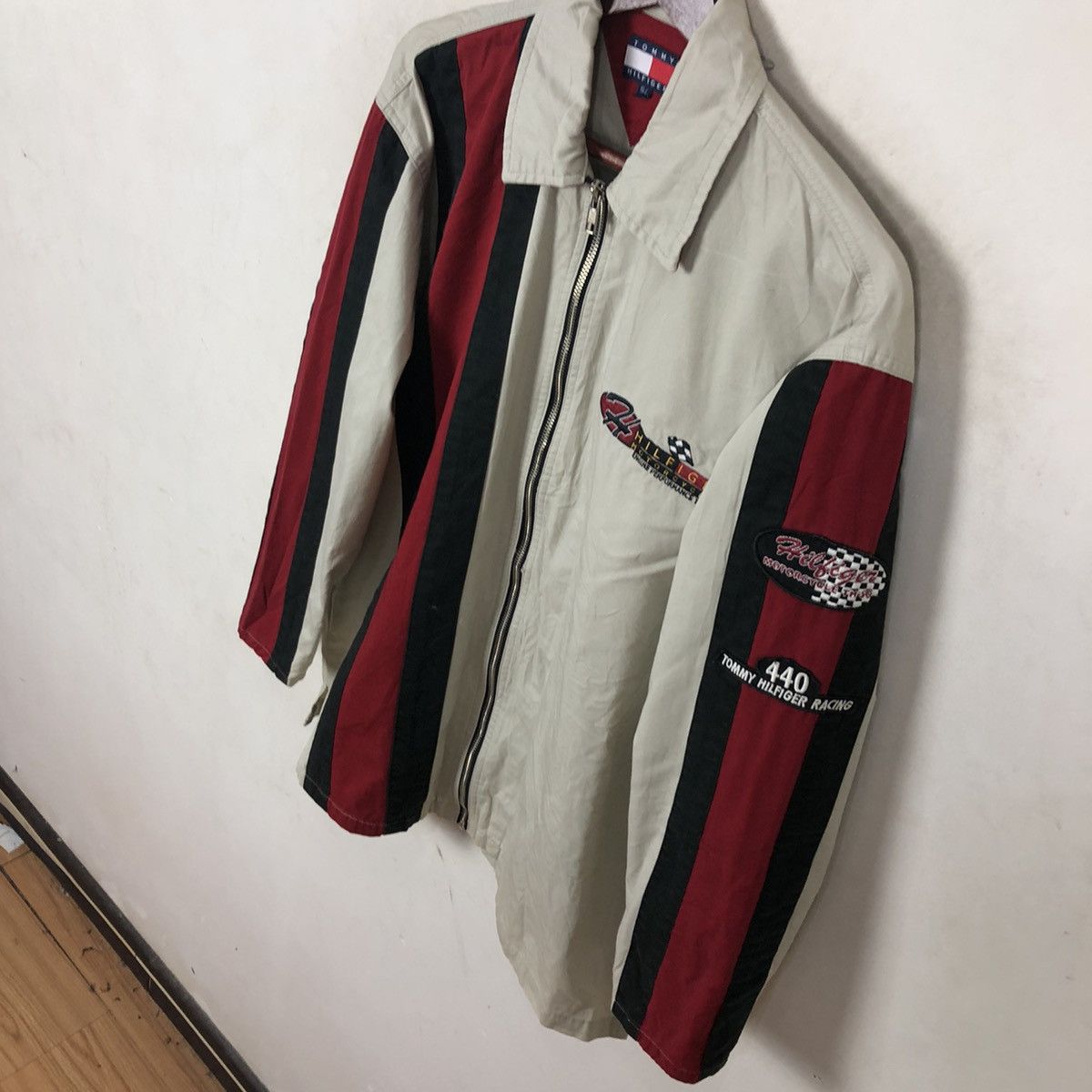 Japanese Brand × Vintage TOMMY HILFIGER MOTORCYCLES BIG LOGO Size US S / EU 44-46 / 1 - 4 Thumbnail