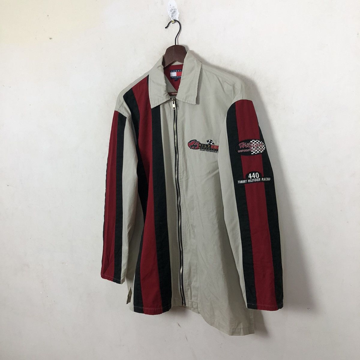Japanese Brand × Vintage TOMMY HILFIGER MOTORCYCLES BIG LOGO Size US S / EU 44-46 / 1 - 2 Thumbnail
