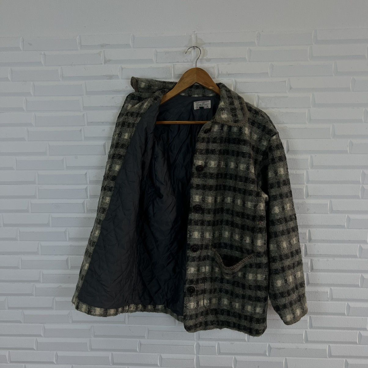 Japanese Brand VINTAGE FOX FIRE WOOL TWEED JACKET JAPAN Size US M / EU 48-50 / 2 - 10 Thumbnail