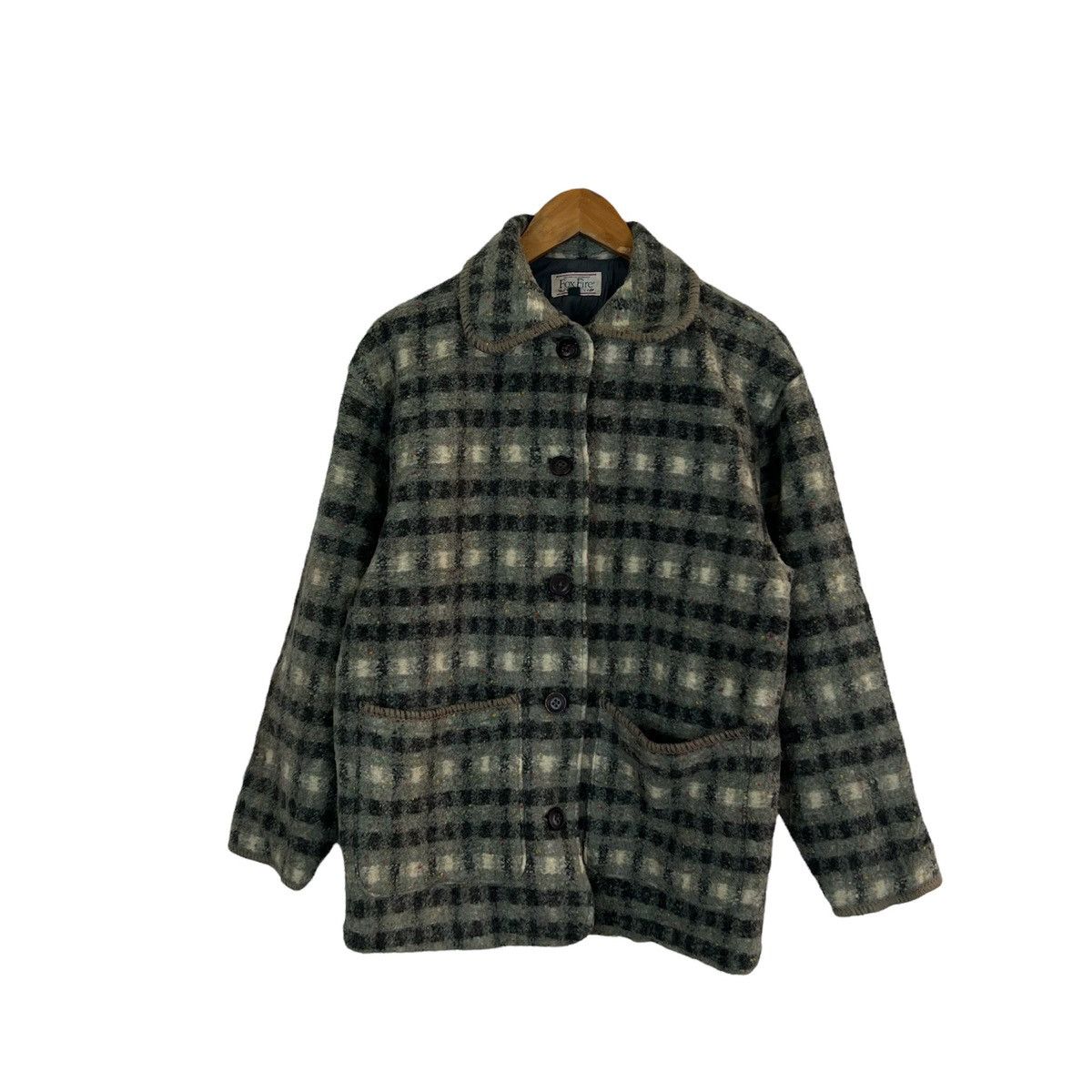 Japanese Brand VINTAGE FOX FIRE WOOL TWEED JACKET JAPAN Size US M / EU 48-50 / 2 - 1 Thumbnail