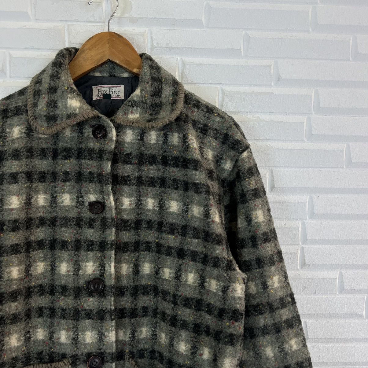 Japanese Brand VINTAGE FOX FIRE WOOL TWEED JACKET JAPAN Size US M / EU 48-50 / 2 - 5 Thumbnail