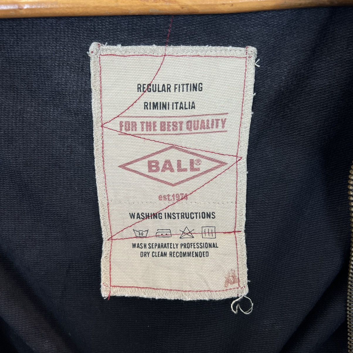 Japanese Brand VINTAGE BALL BIKER JACKET INSPIRED BY SCHOTT PERFECTO Size US XL / EU 56 / 4 - 12 Thumbnail