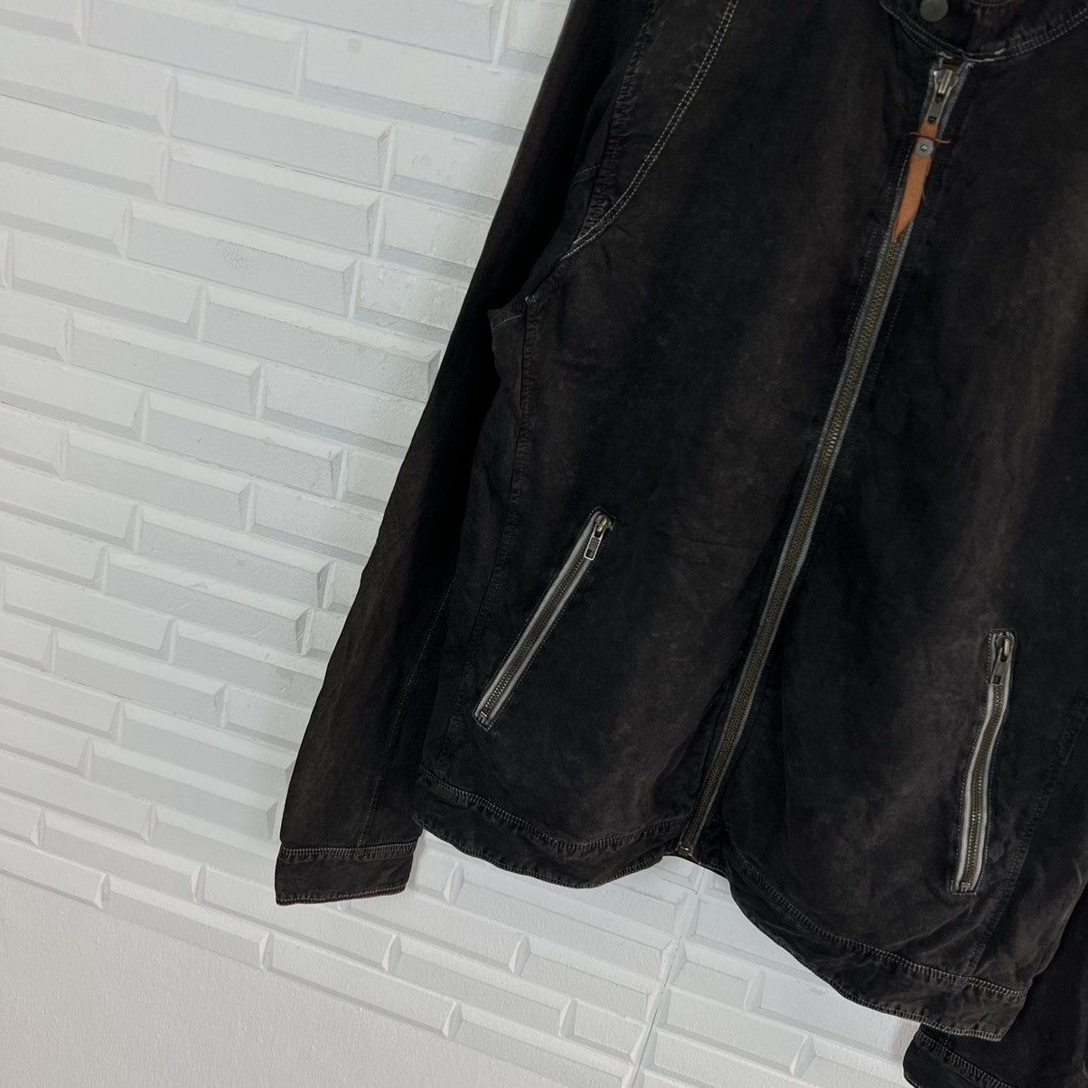 Japanese Brand VINTAGE BALL BIKER JACKET INSPIRED BY SCHOTT PERFECTO Size US XL / EU 56 / 4 - 4 Thumbnail