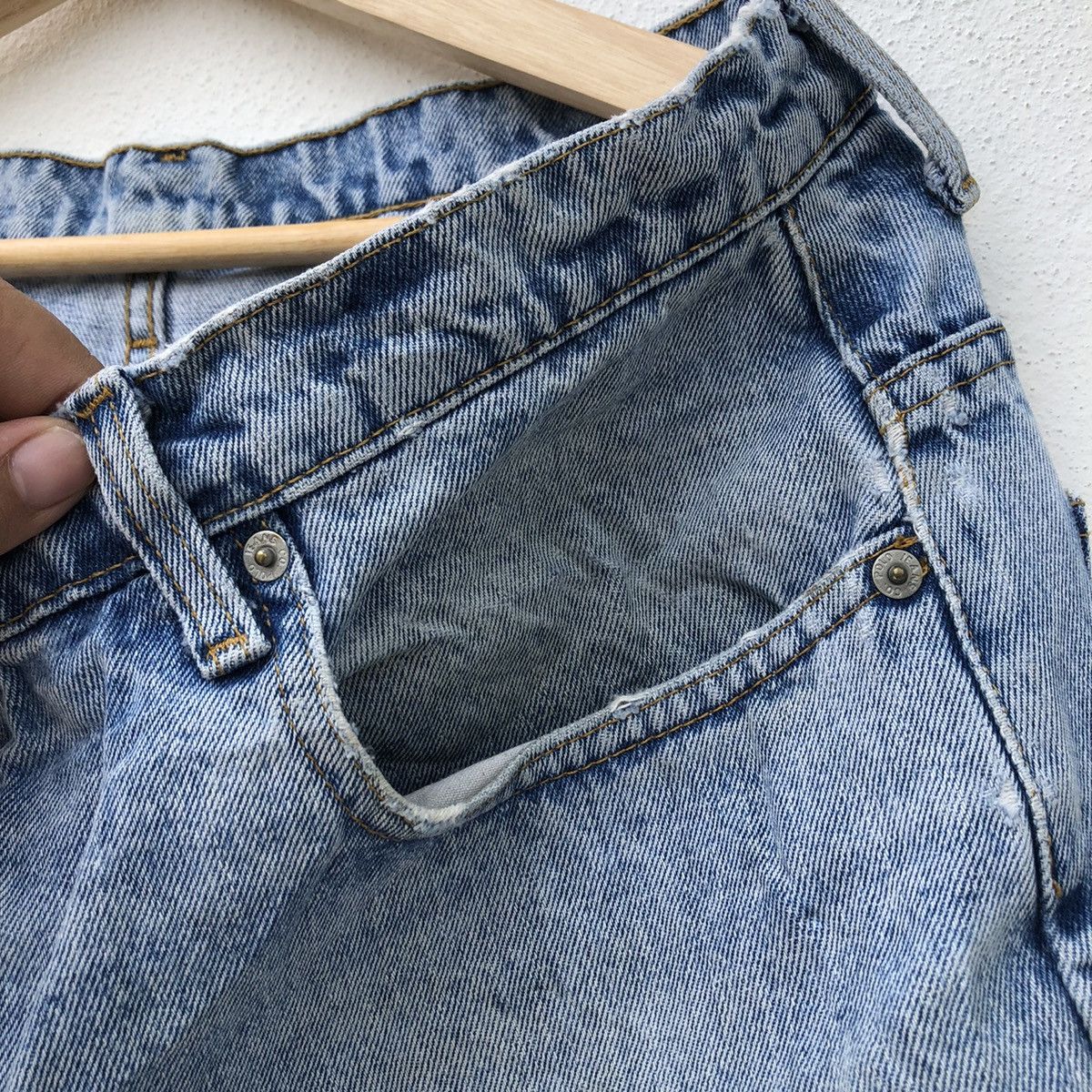 Japanese Brand POLO JEANS COMPANY RALPH LAUREN DISTRESSED DENIM Size US 33 - 8 Thumbnail