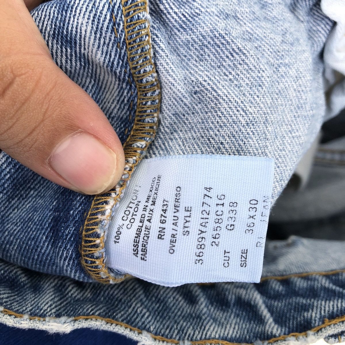 Japanese Brand POLO JEANS COMPANY RALPH LAUREN DISTRESSED DENIM Size US 33 - 14 Thumbnail