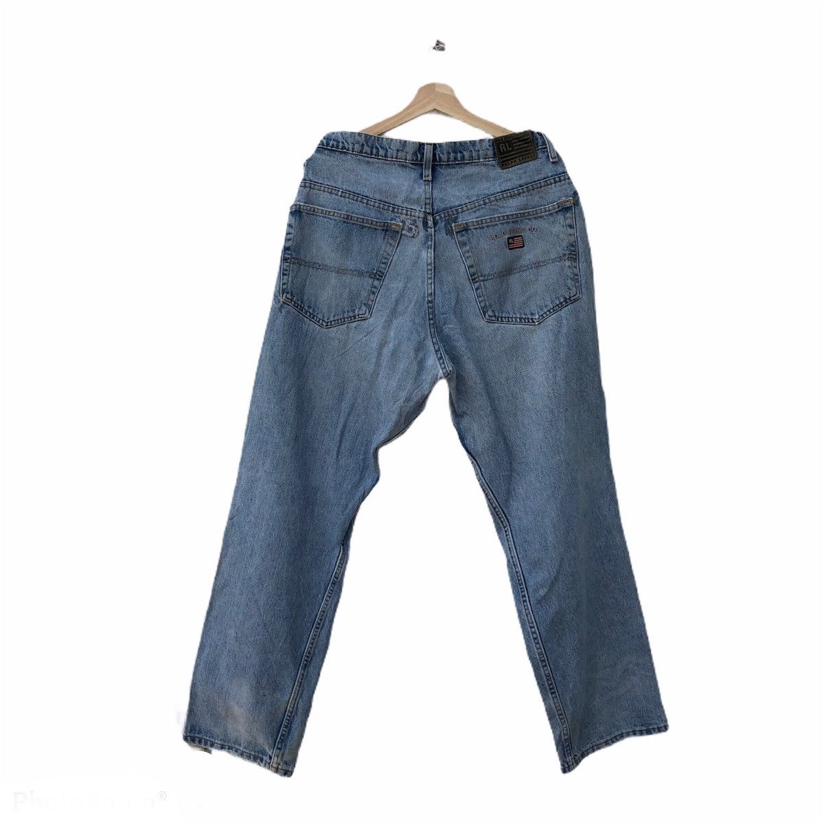 Japanese Brand POLO JEANS COMPANY RALPH LAUREN DISTRESSED DENIM Size US 33 - 2 Thumbnail