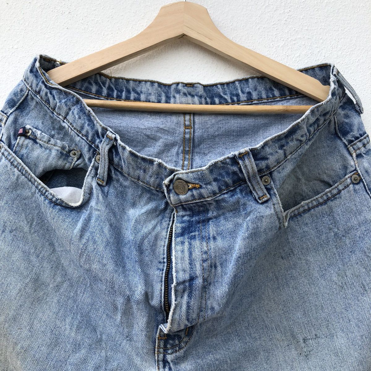 Japanese Brand POLO JEANS COMPANY RALPH LAUREN DISTRESSED DENIM Size US 33 - 4 Thumbnail