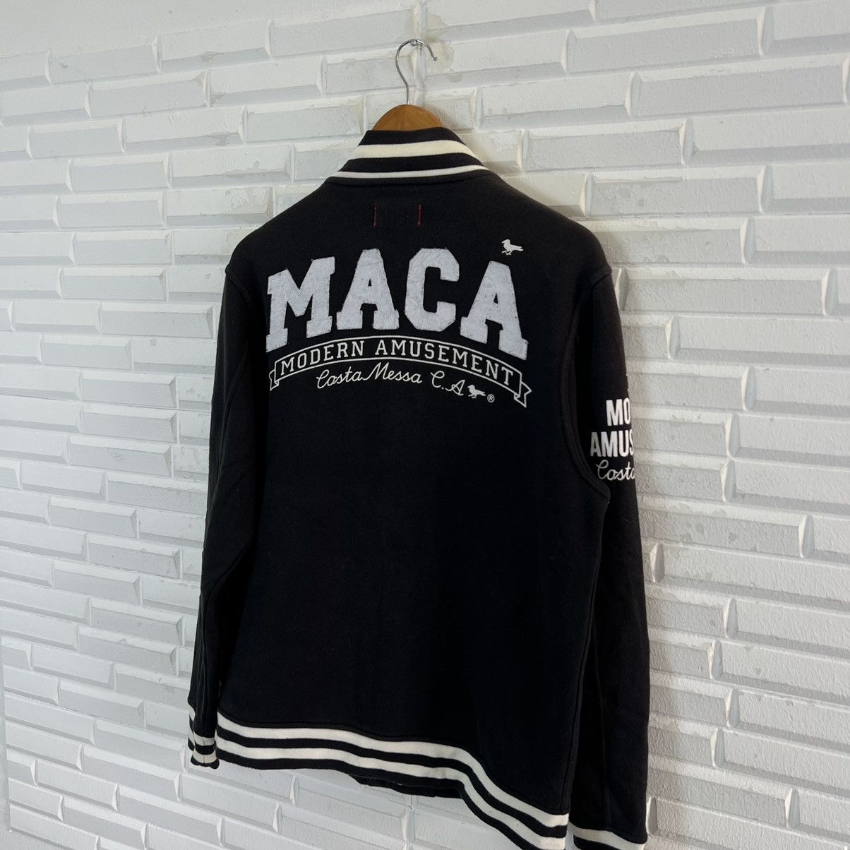 Japanese Brand VINTAGE VARSITY JACKET MODERN AMUSEMENT BIG LOGO Size US L / EU 52-54 / 3 - 9 Thumbnail