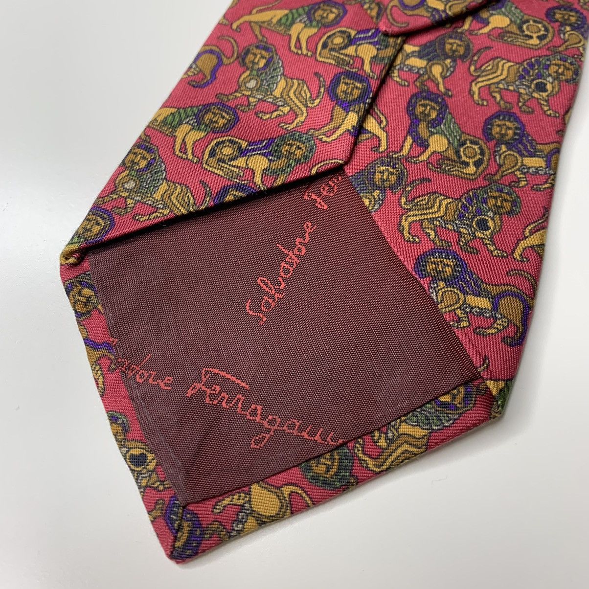 Salvatore Ferragamo Salvatore Ferragamo tie luxury Vintage Size ONE SIZE - 6 Thumbnail