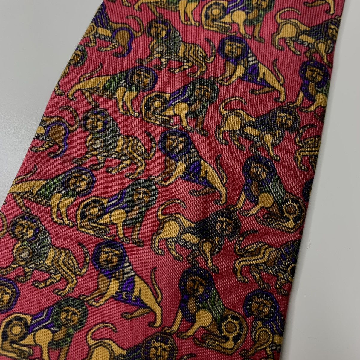 Salvatore Ferragamo Salvatore Ferragamo tie luxury Vintage Size ONE SIZE - 11 Thumbnail